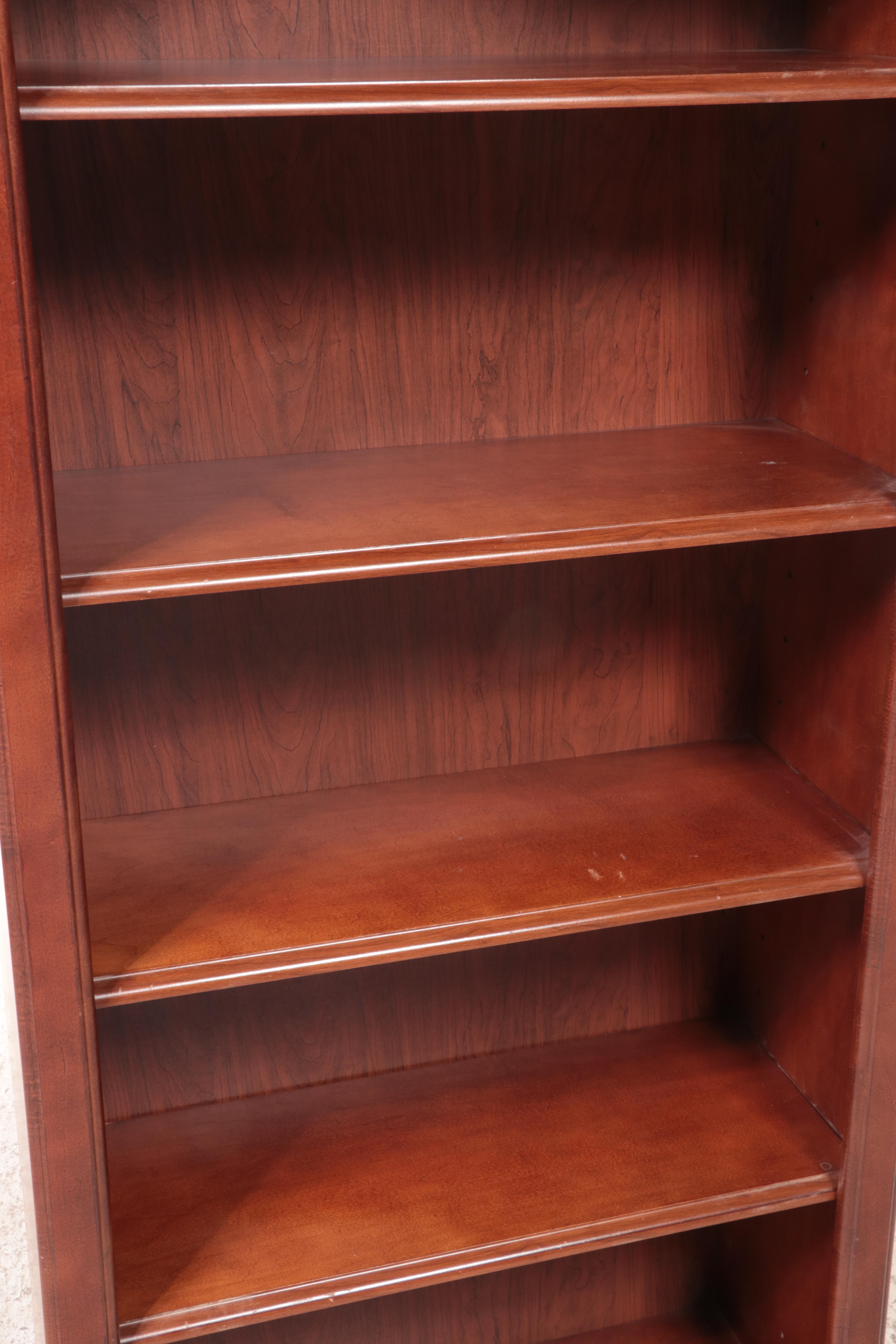 Cherry House Five-Shelf Open Bookcase