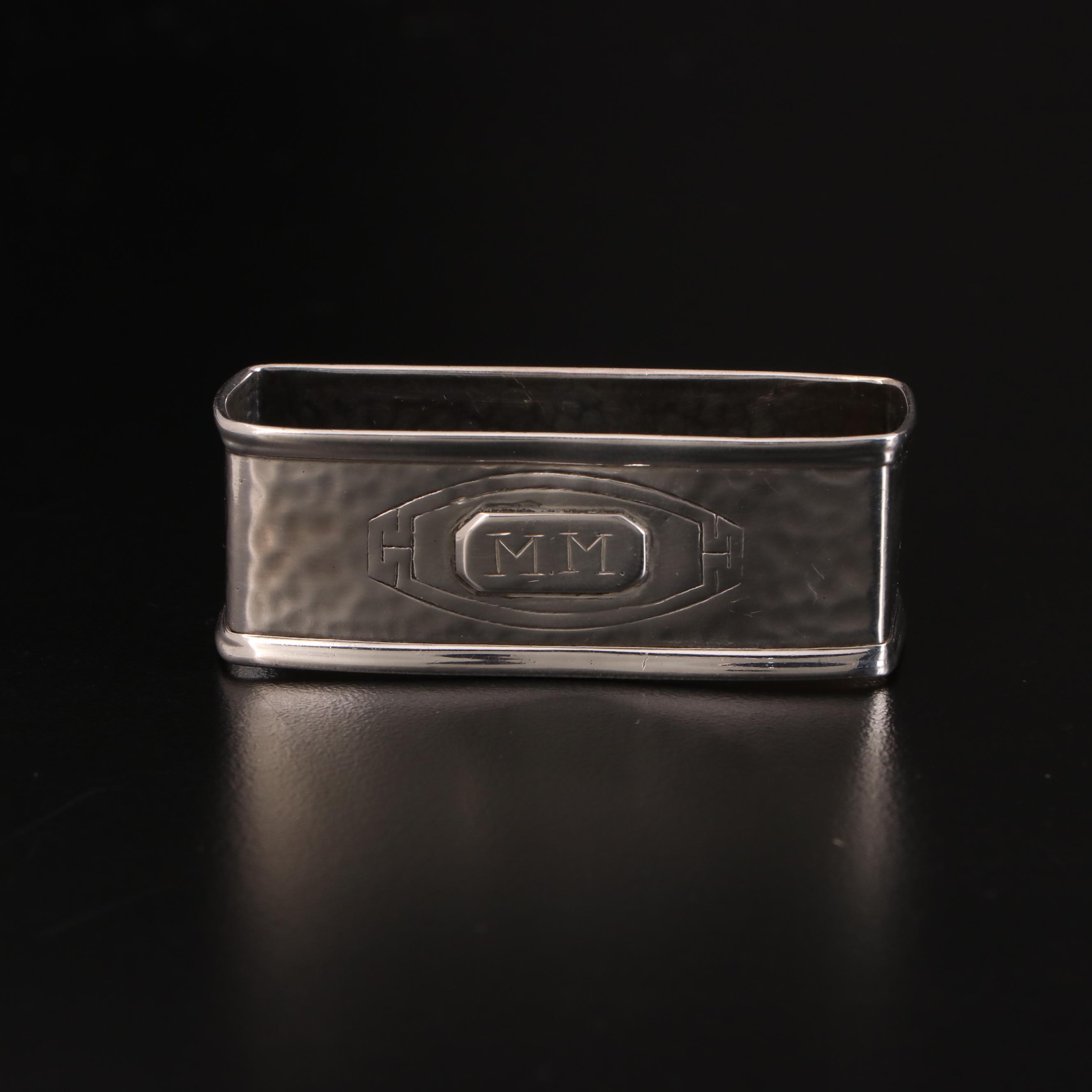 International Silver, Lunt, Gorham, Webster, and SSCM Sterling Napkin Rings