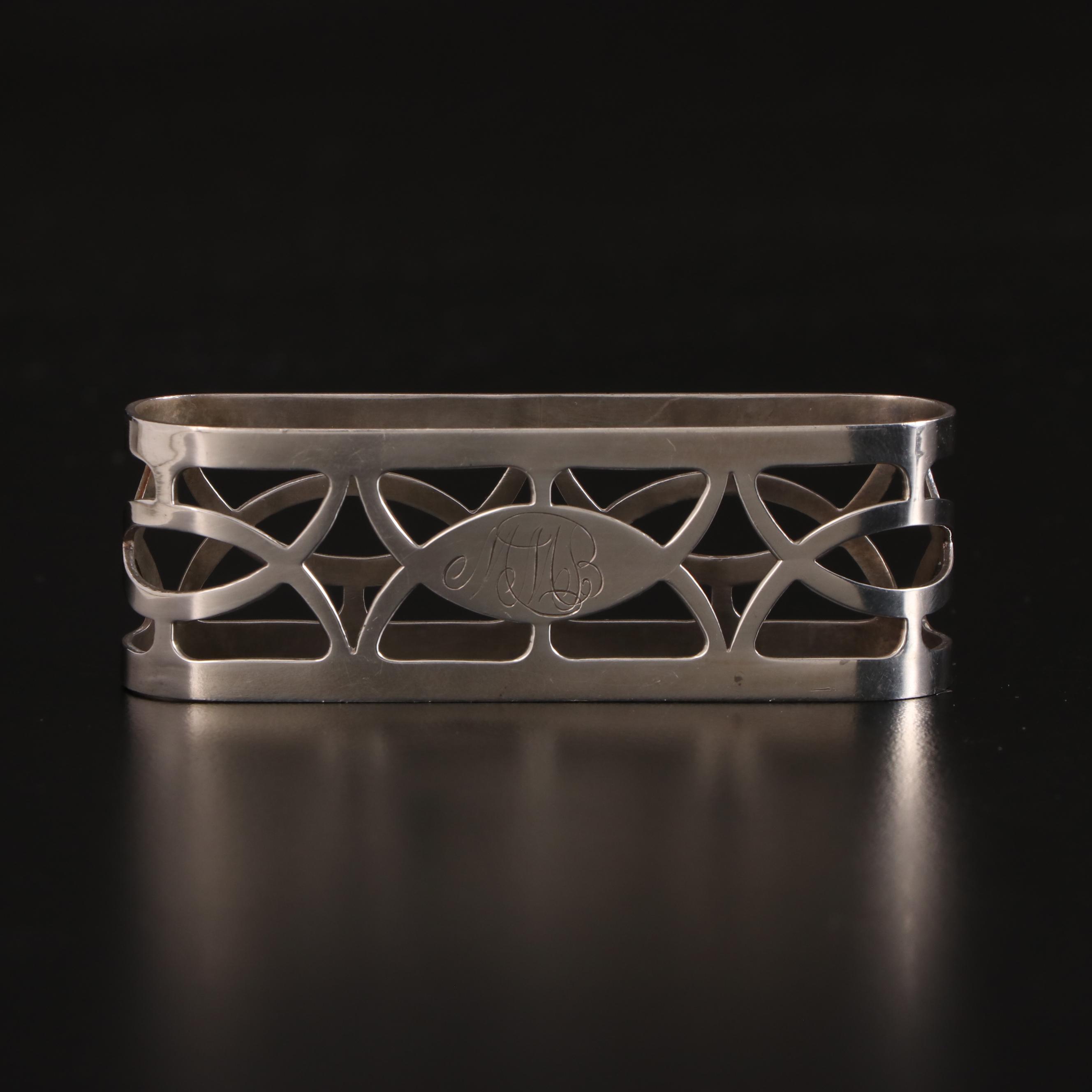 International Silver, Lunt, Gorham, Webster, and SSCM Sterling Napkin Rings