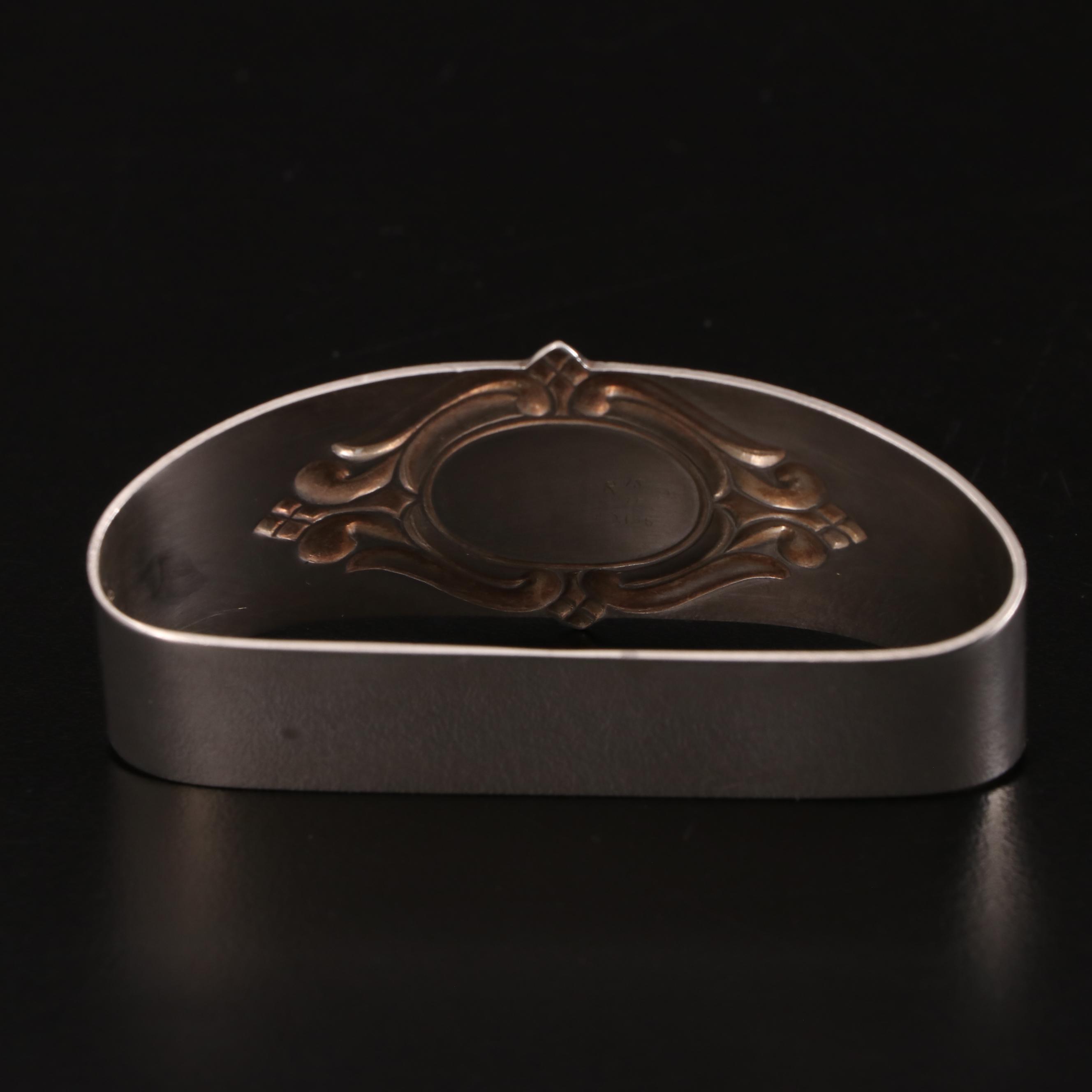 International Silver, Lunt, Gorham, Webster, and SSCM Sterling Napkin Rings