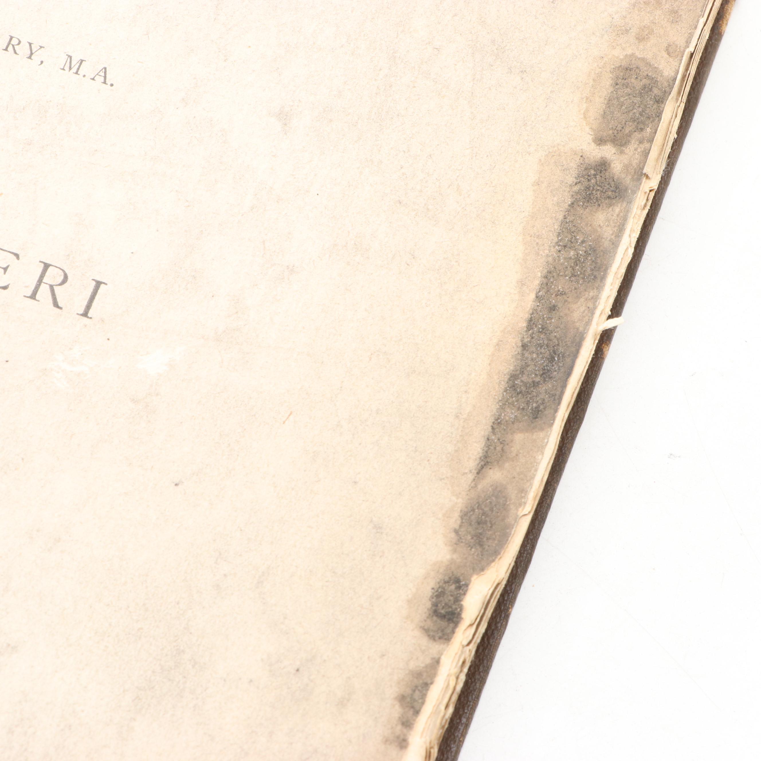 Gustave Doré Illustrated "Dante's Inferno" by Dante Alighieri, Late 19th Century