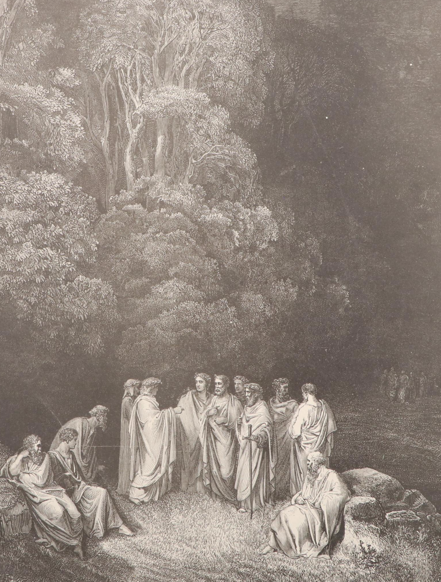 Gustave Doré Illustrated "Dante's Inferno" by Dante Alighieri, Late 19th Century