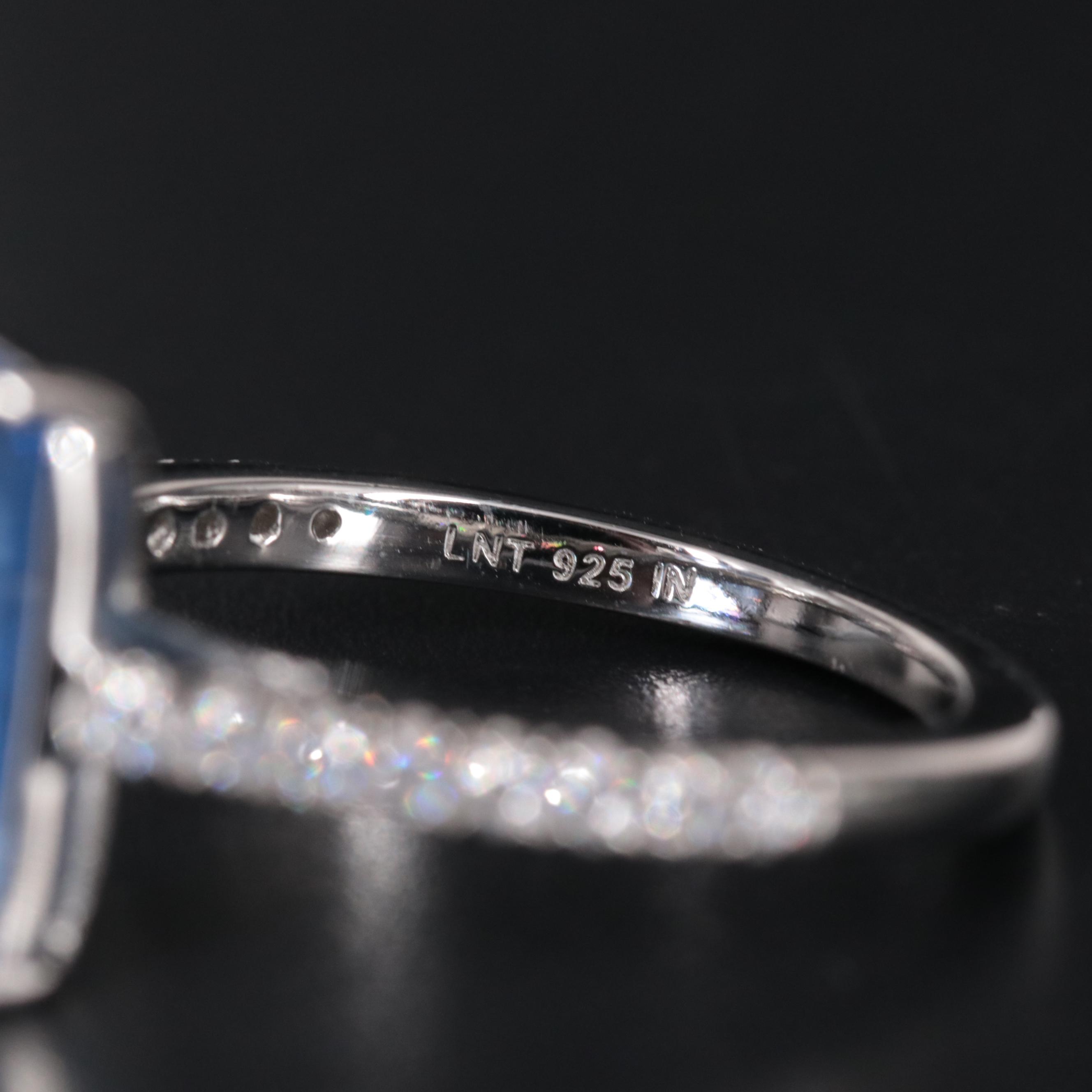 Sterling Silver Topaz Ring