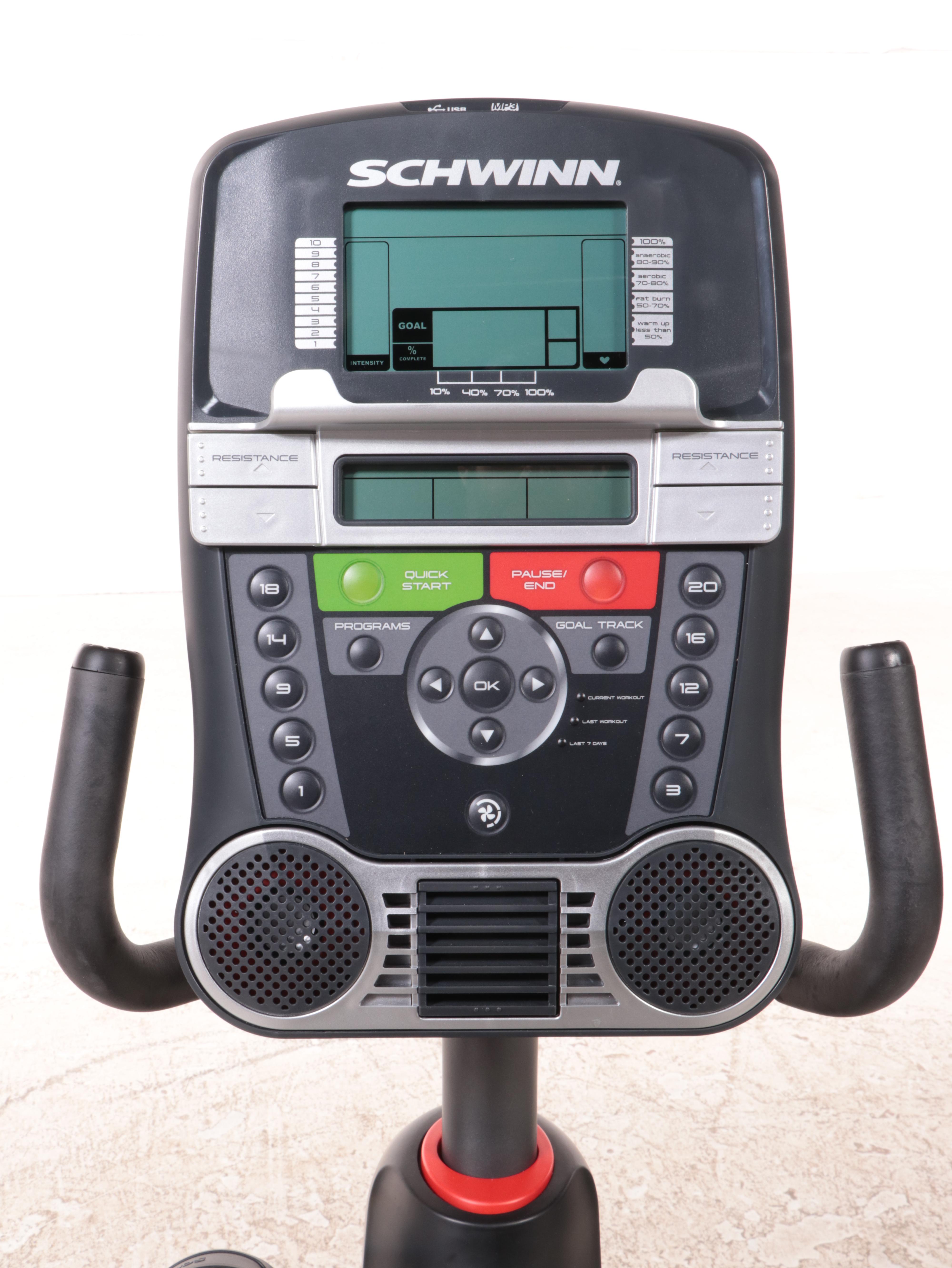 Schwinn 230 Journey 2.0 Recumbent Stationary Exercise Bicycle