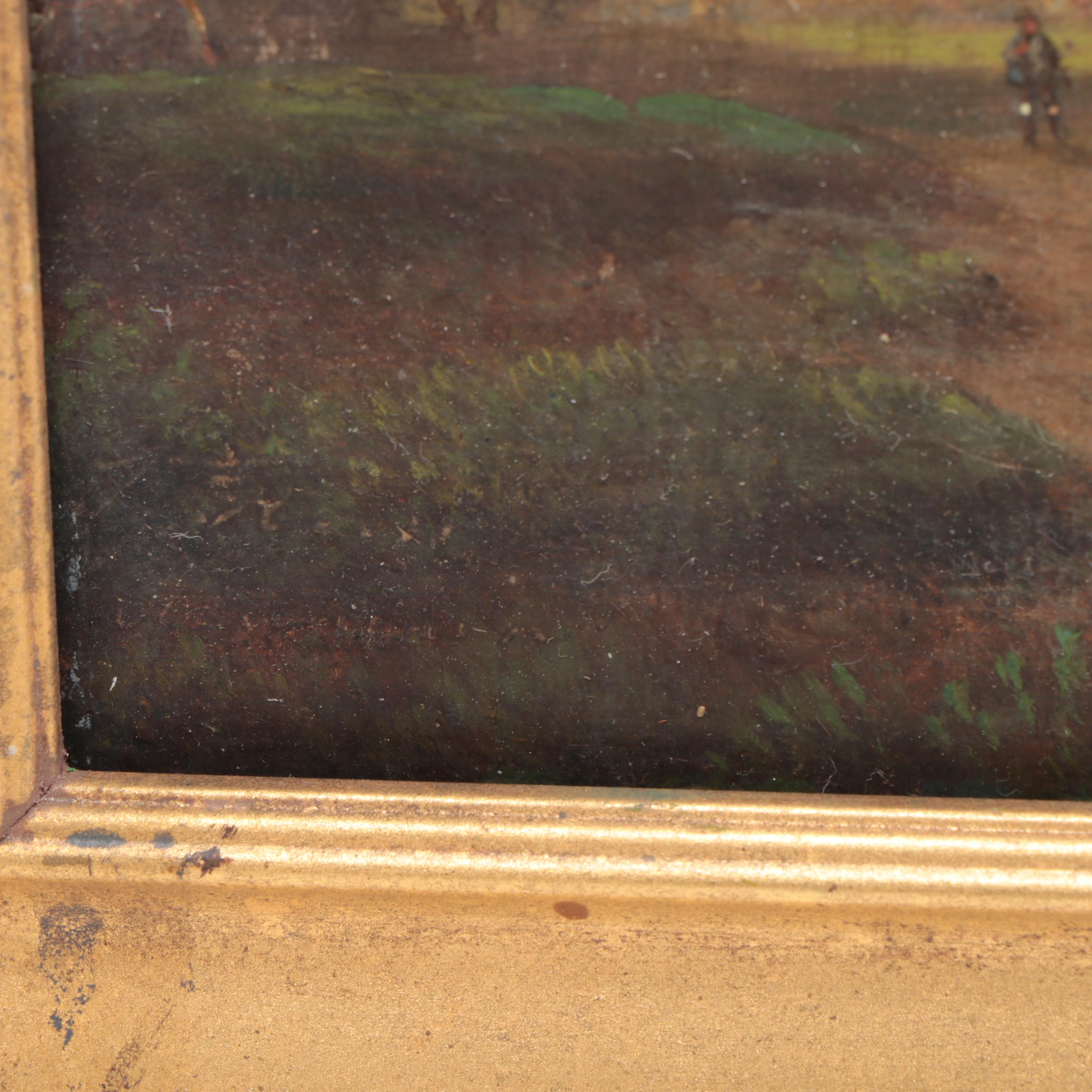 Pastoral Landscape Oil Painting