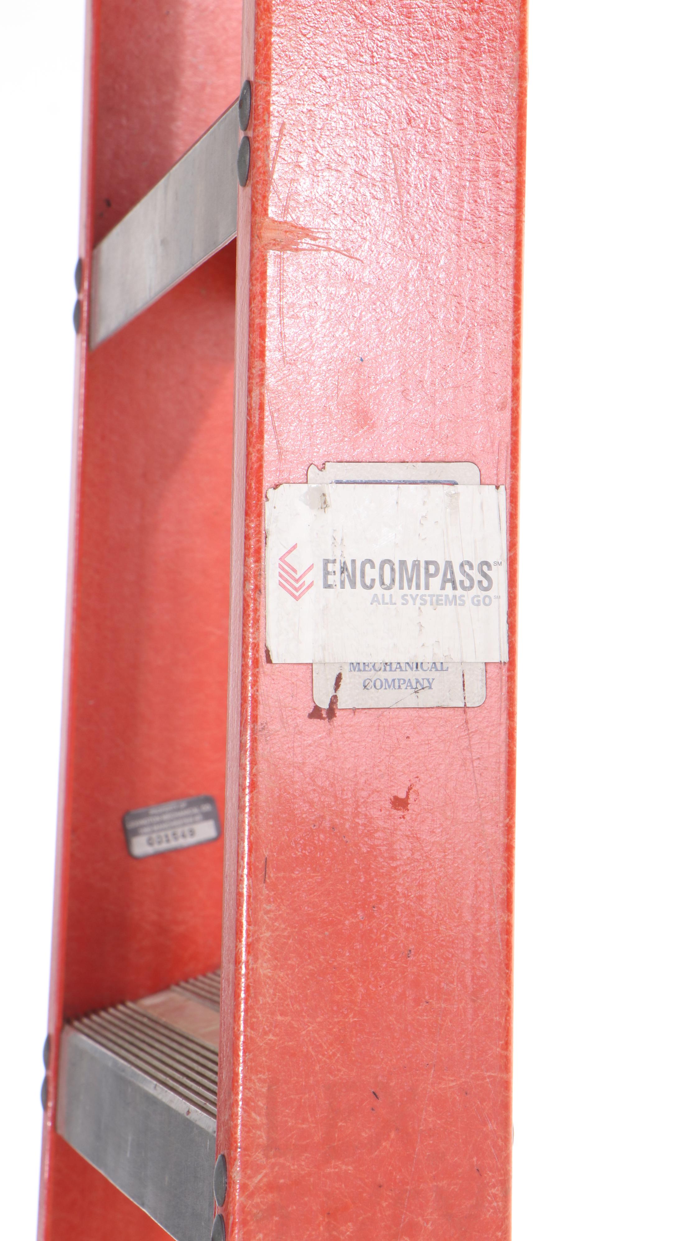 Louisville Ladder 8' Fiberglass and Aluminum Folding Step Ladder