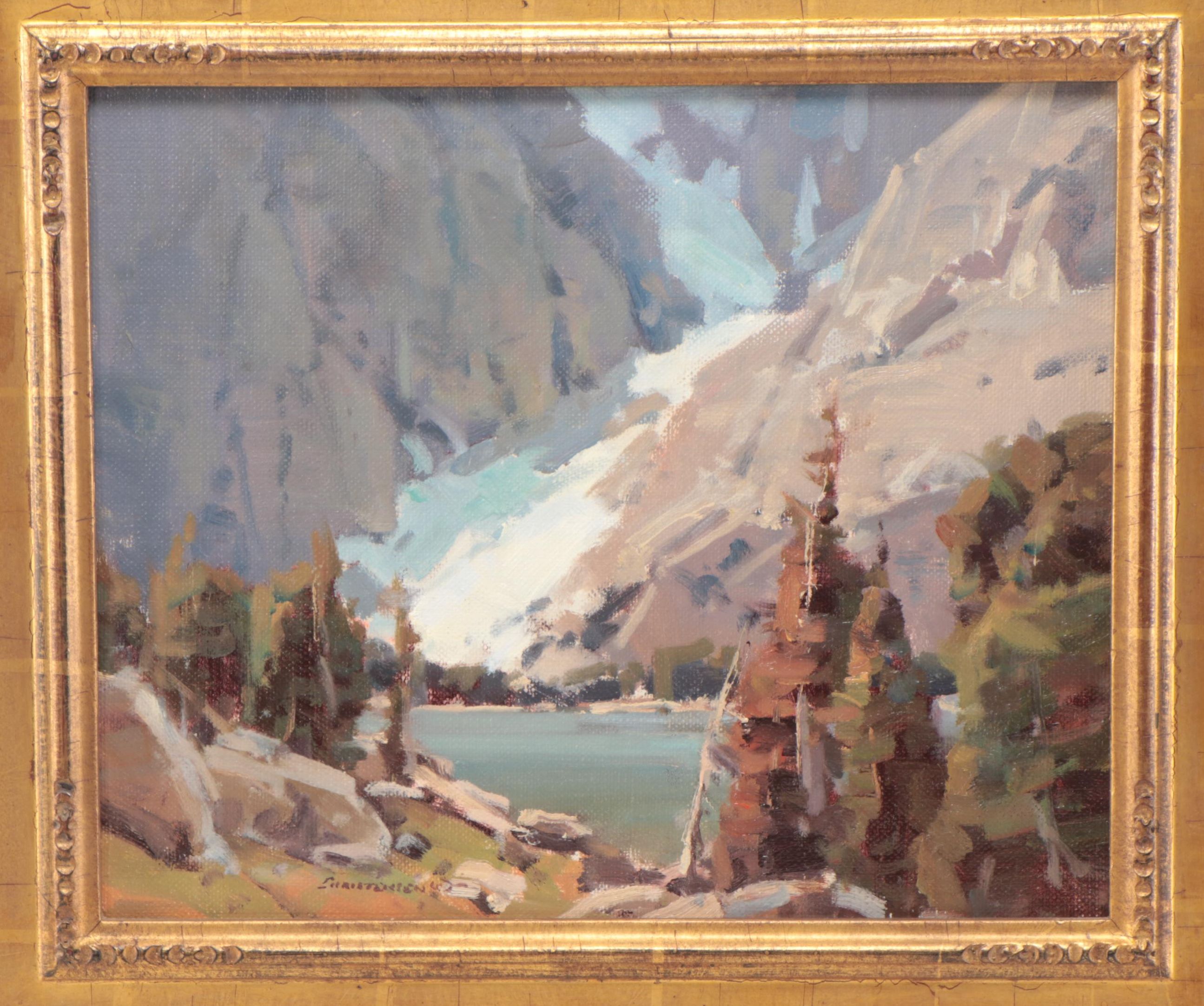 Scott Christensen Landscape Oil Painting "Miller Lake Study"