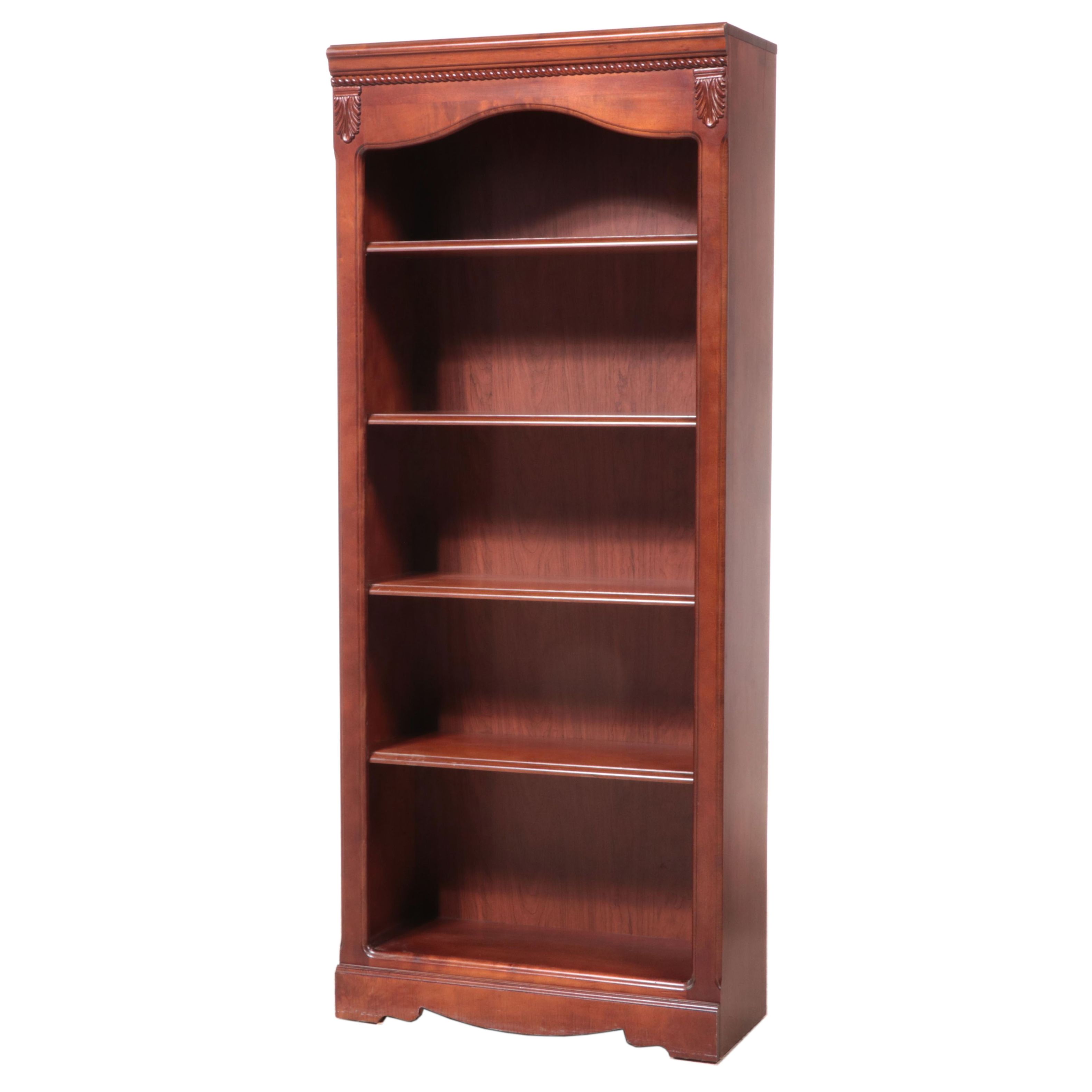 Cherry House Five-Shelf Open Bookcase