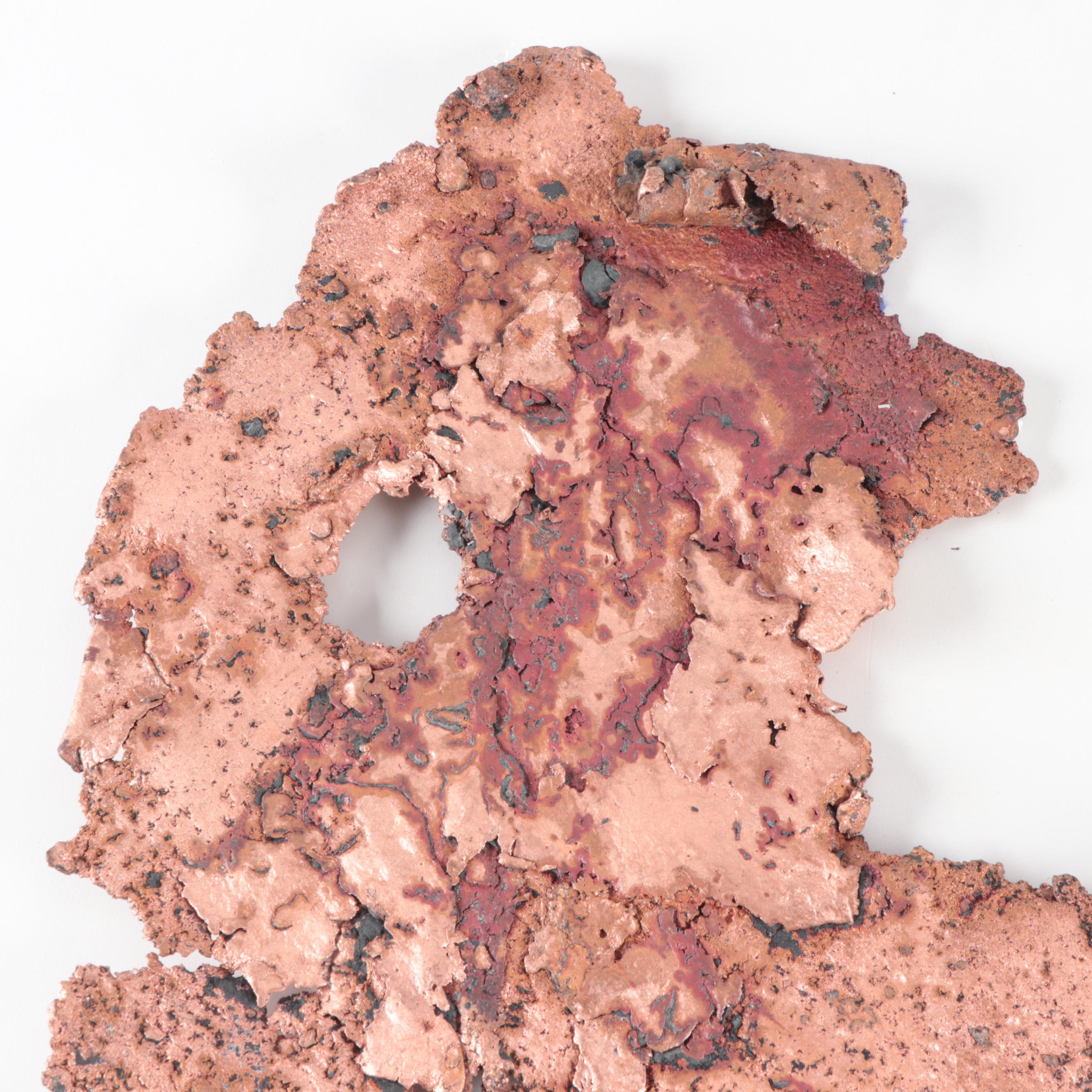 Large Copper Smelt Specimen