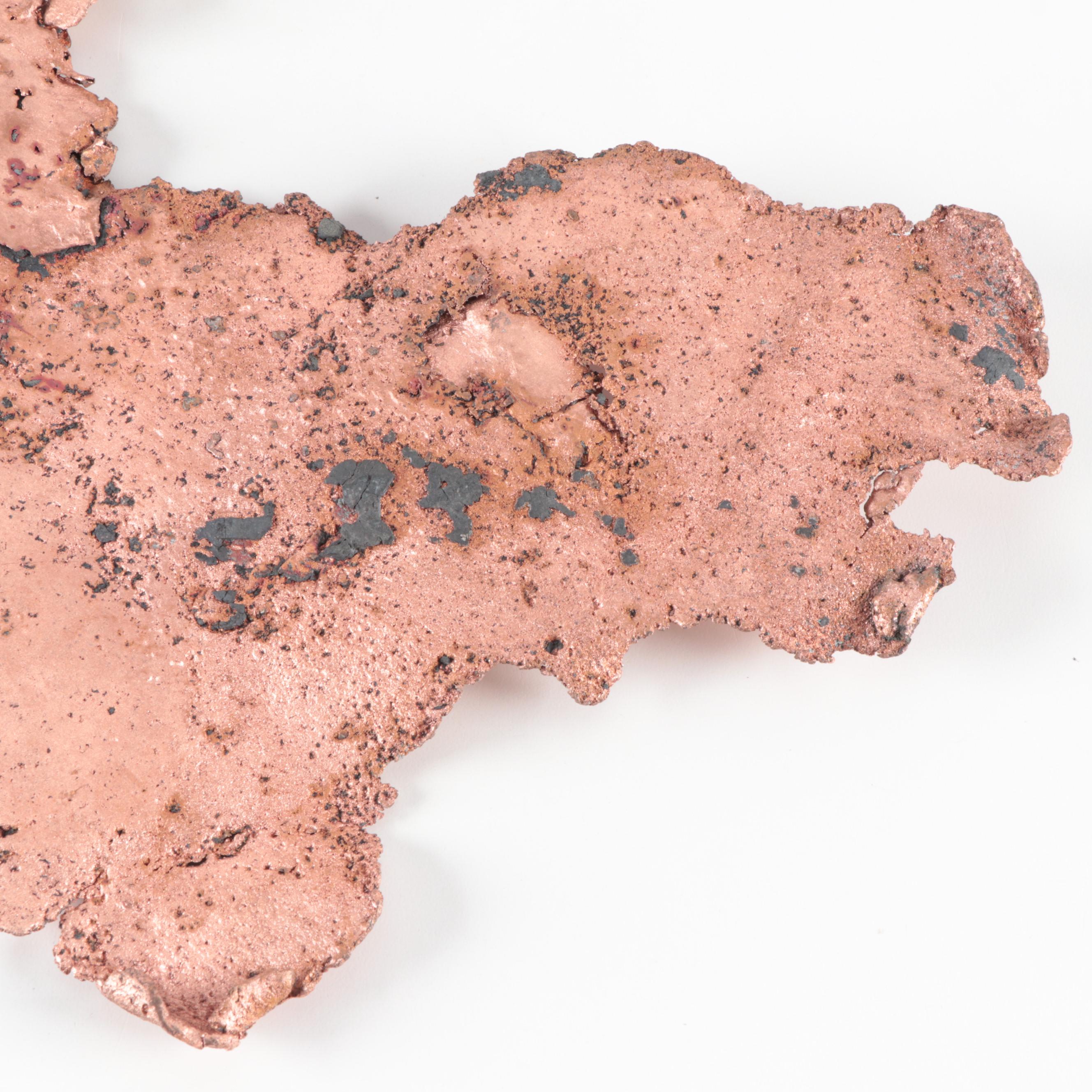 Large Copper Smelt Specimen