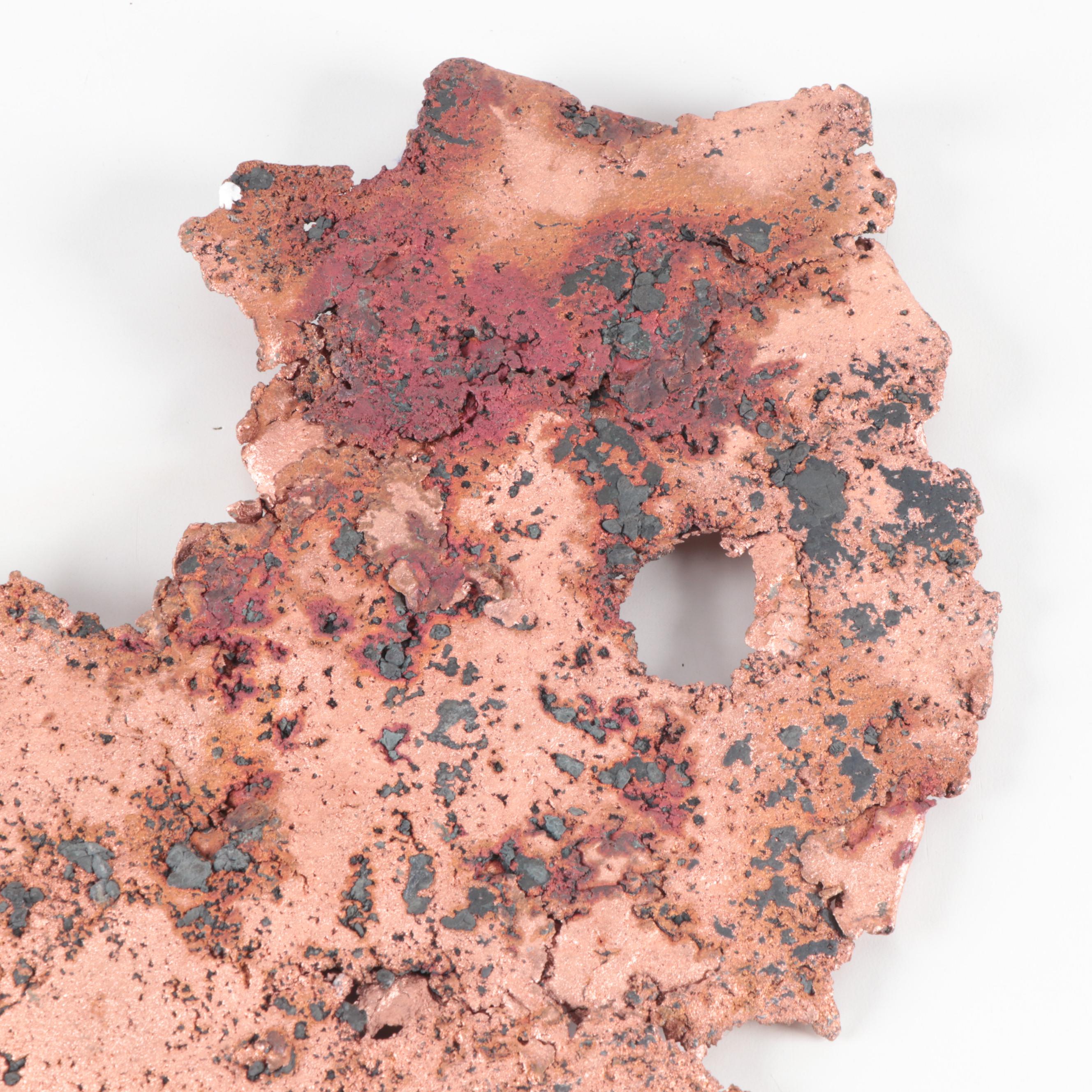 Large Copper Smelt Specimen