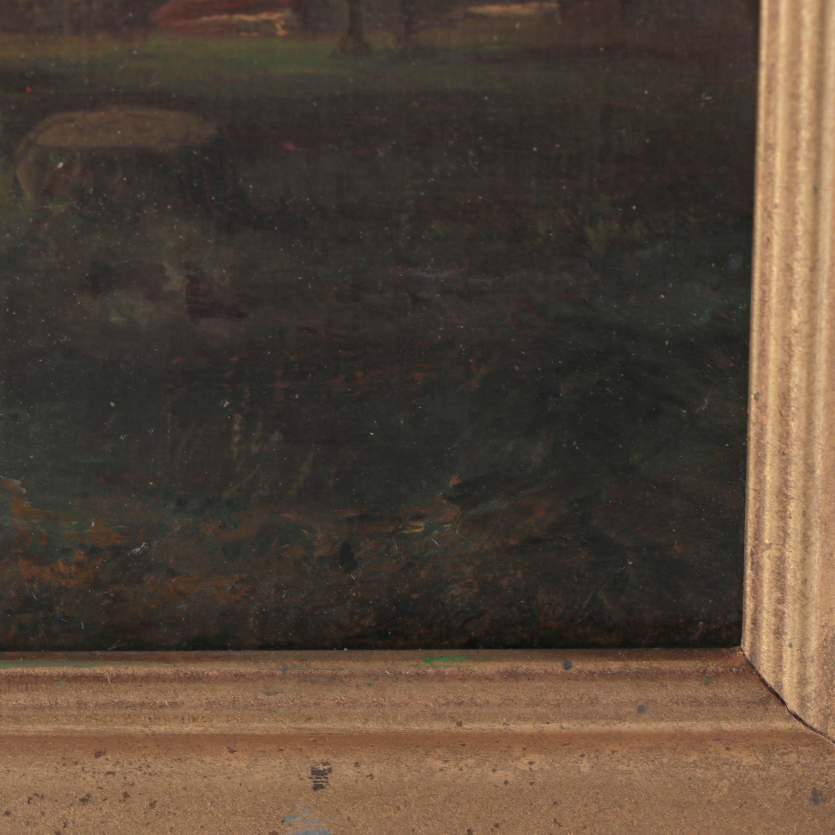 Pastoral Landscape Oil Painting