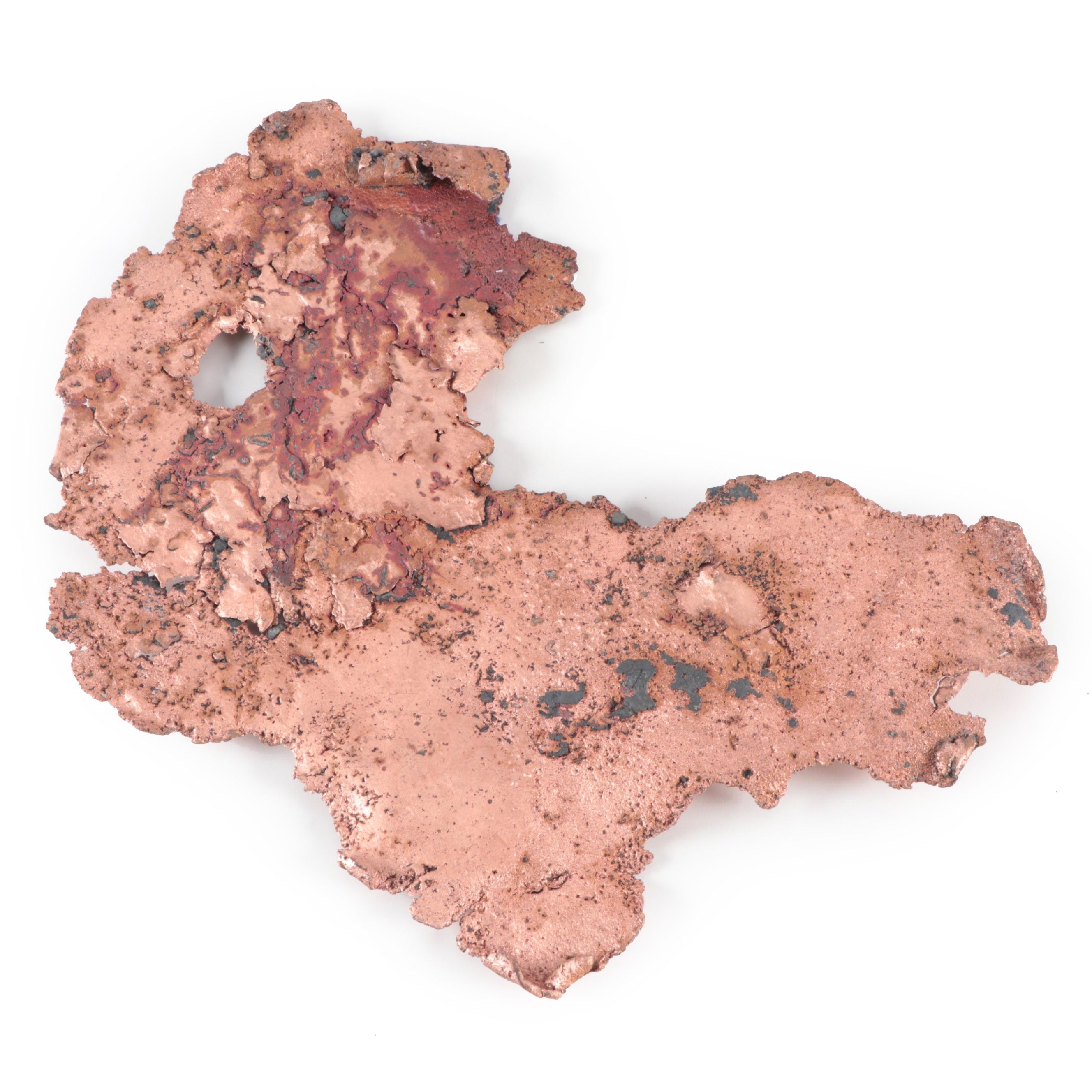 Large Copper Smelt Specimen