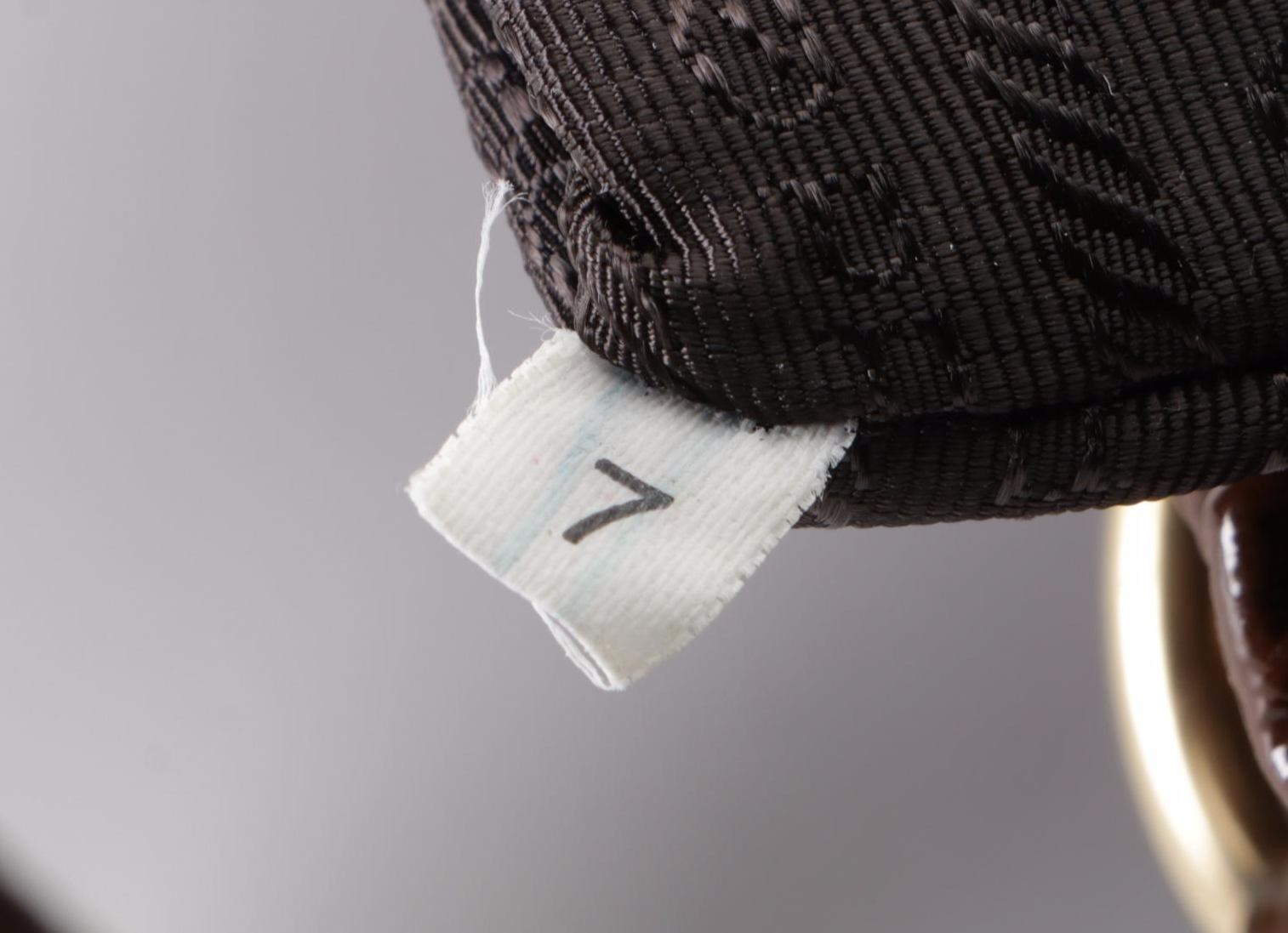 Prada Top Handle Satchel BN1338 in Hematite Vernice Gaufré Leather