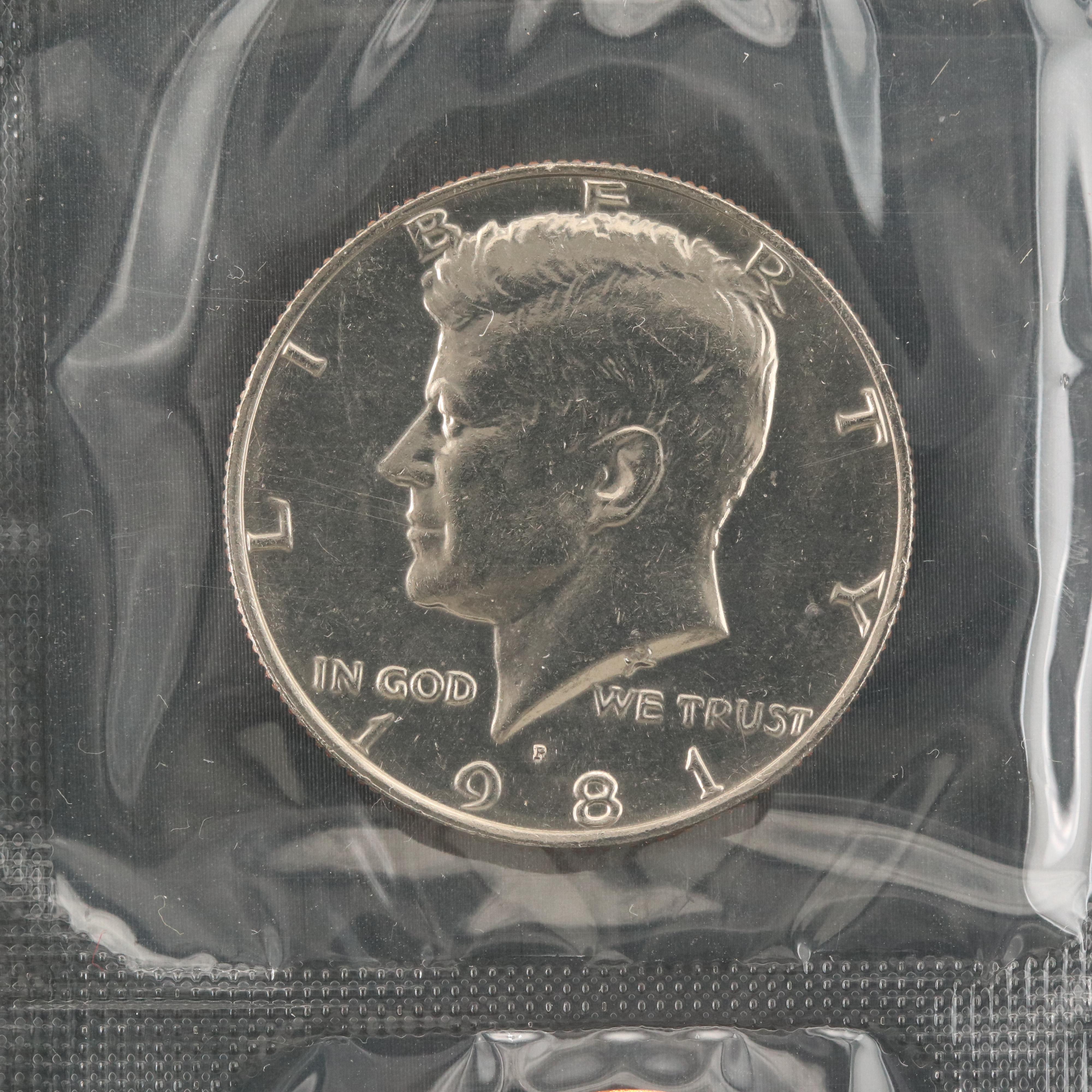 Nineteen U.S. Mint Uncirculated Sets