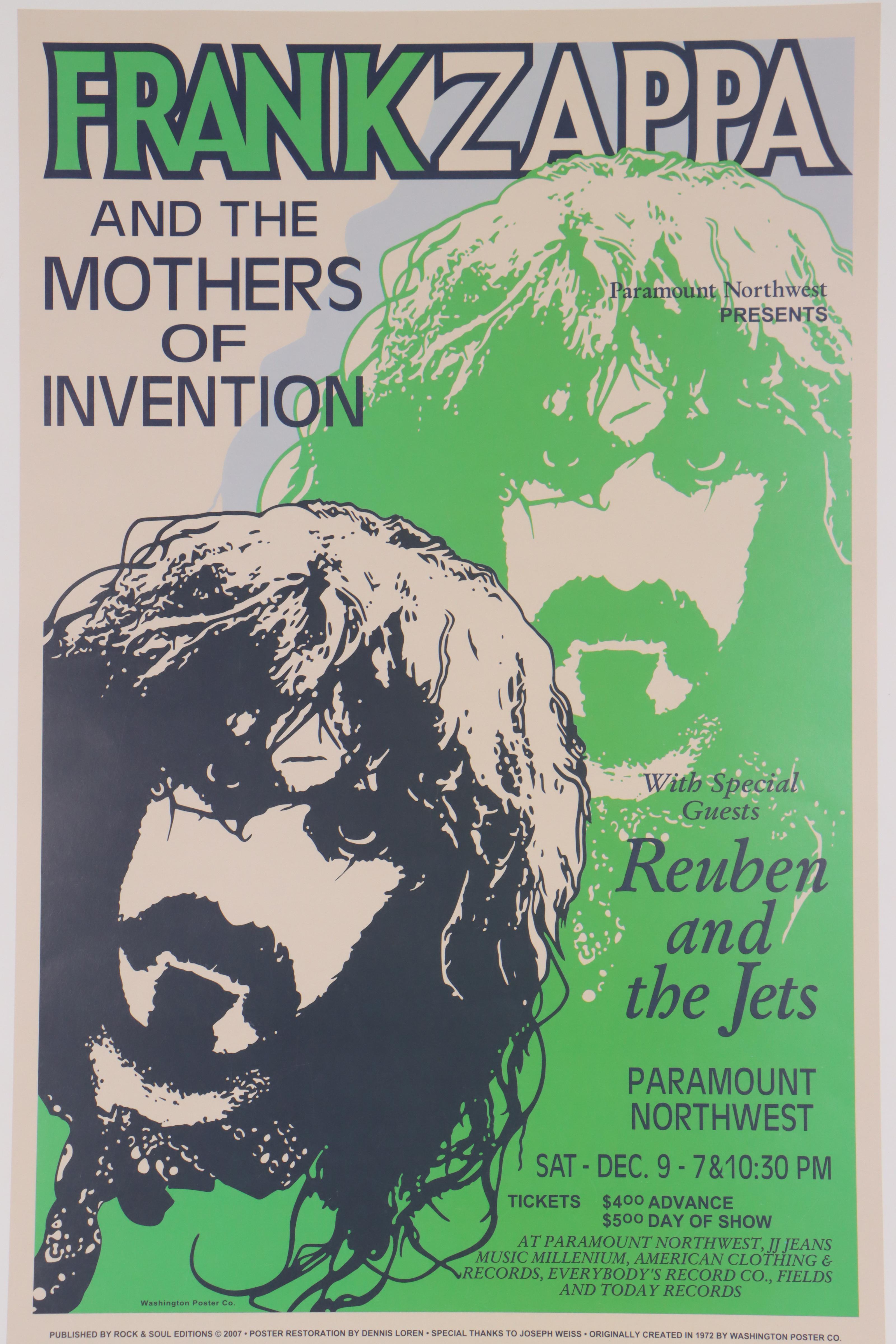 Patsy Cline, Bruce Springsteen, More Rock and Country Offset Lithograph Posters