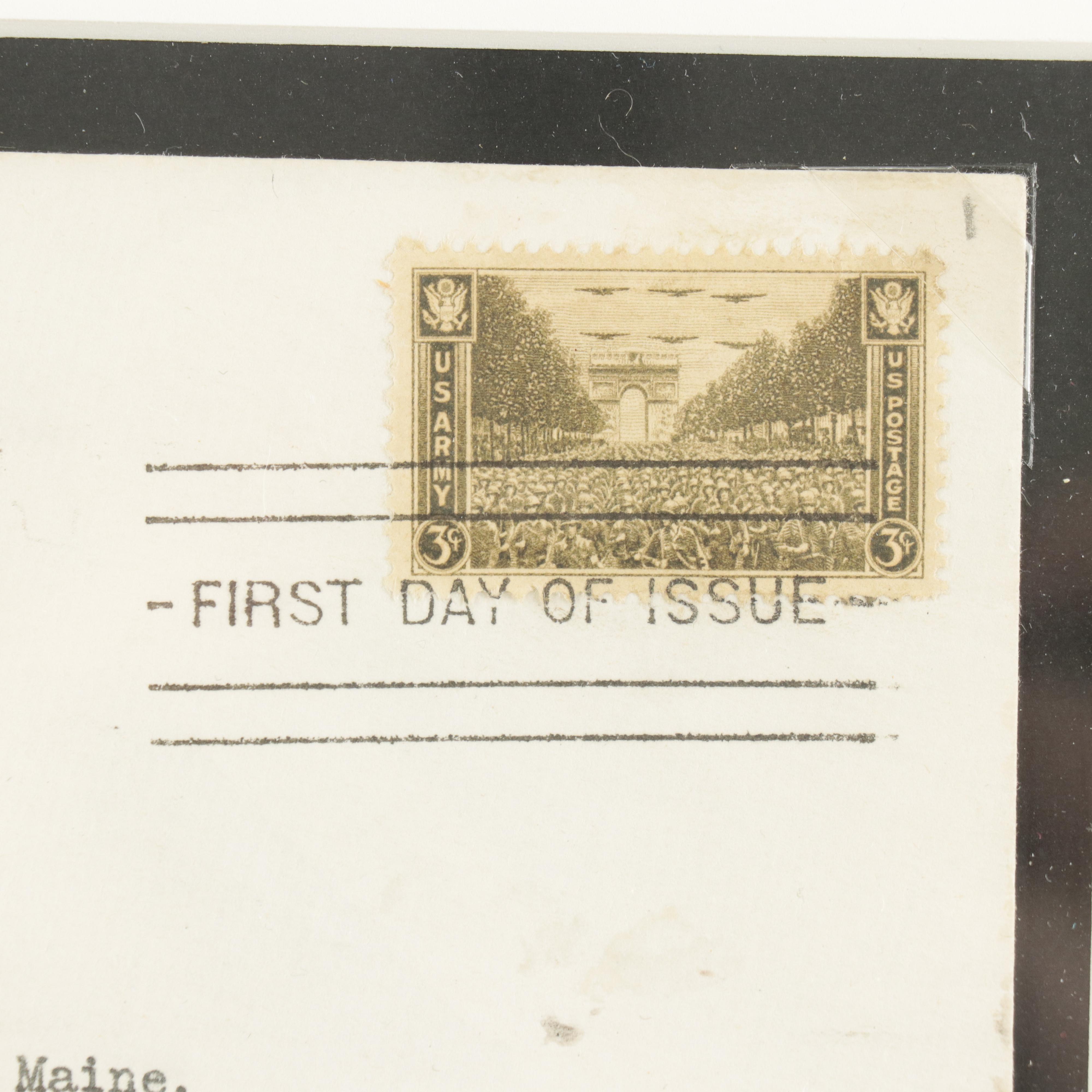 Three Framed Vintage First Day Covers