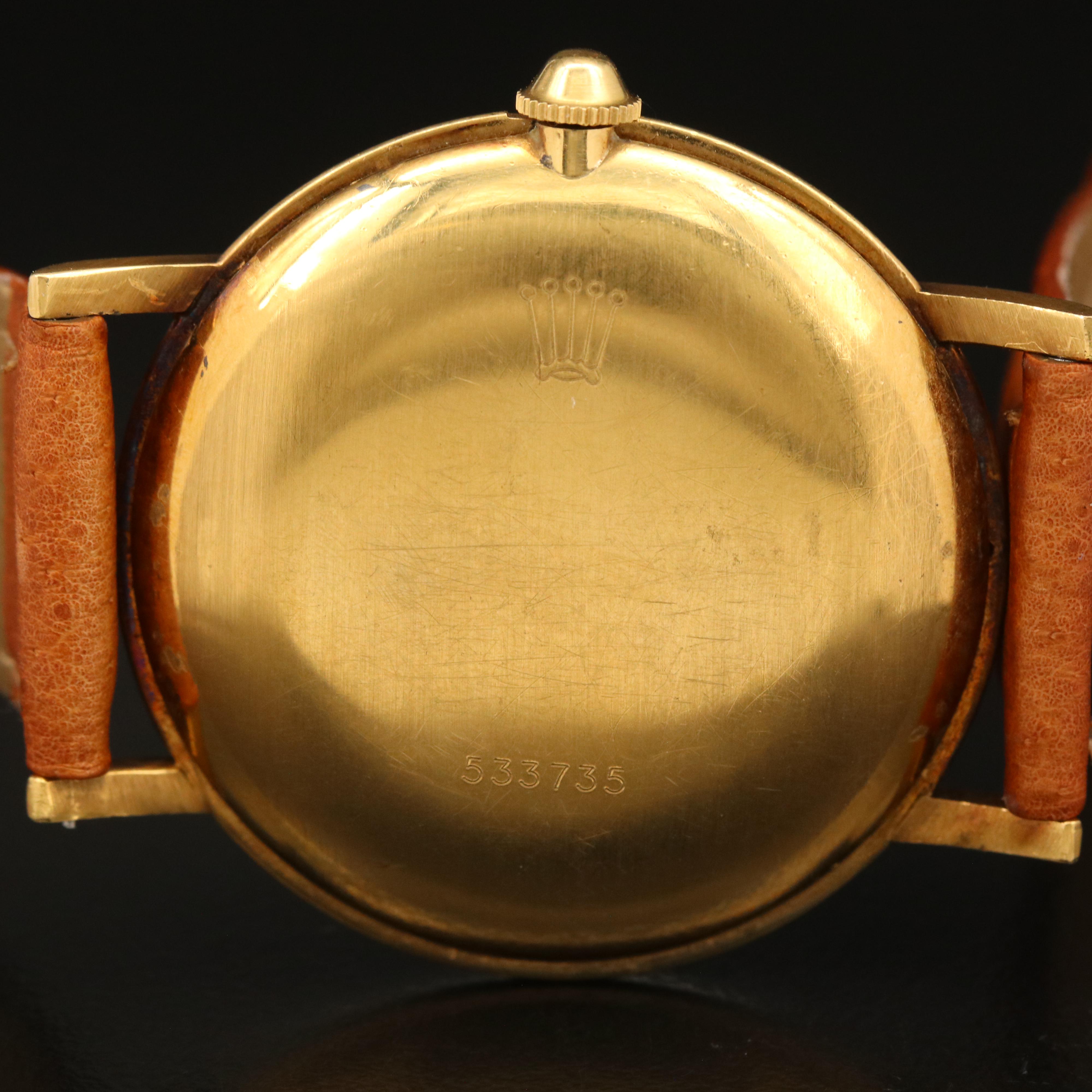 Vintage Rolex Precision 18K Watch