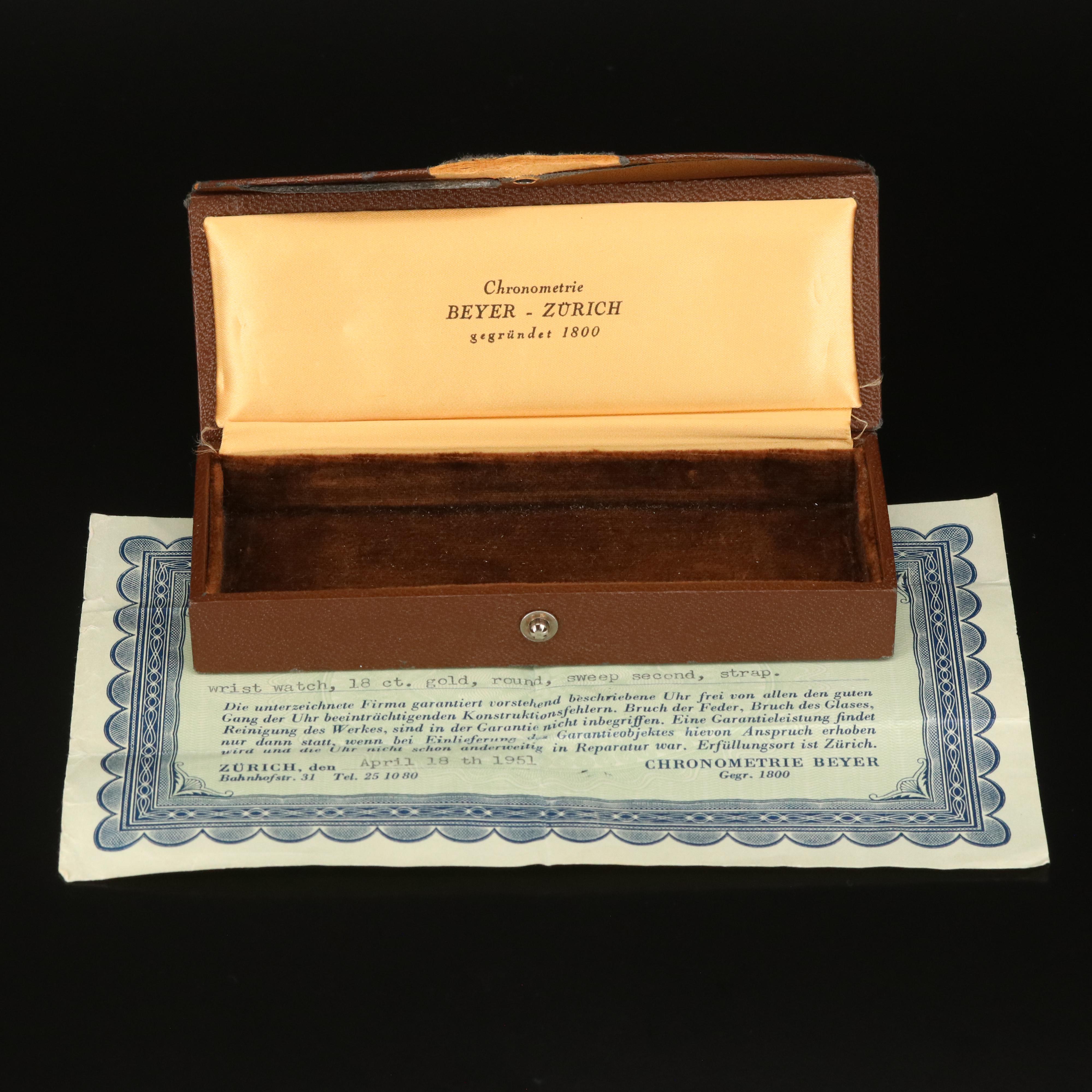 Vintage Rolex Precision 18K Watch