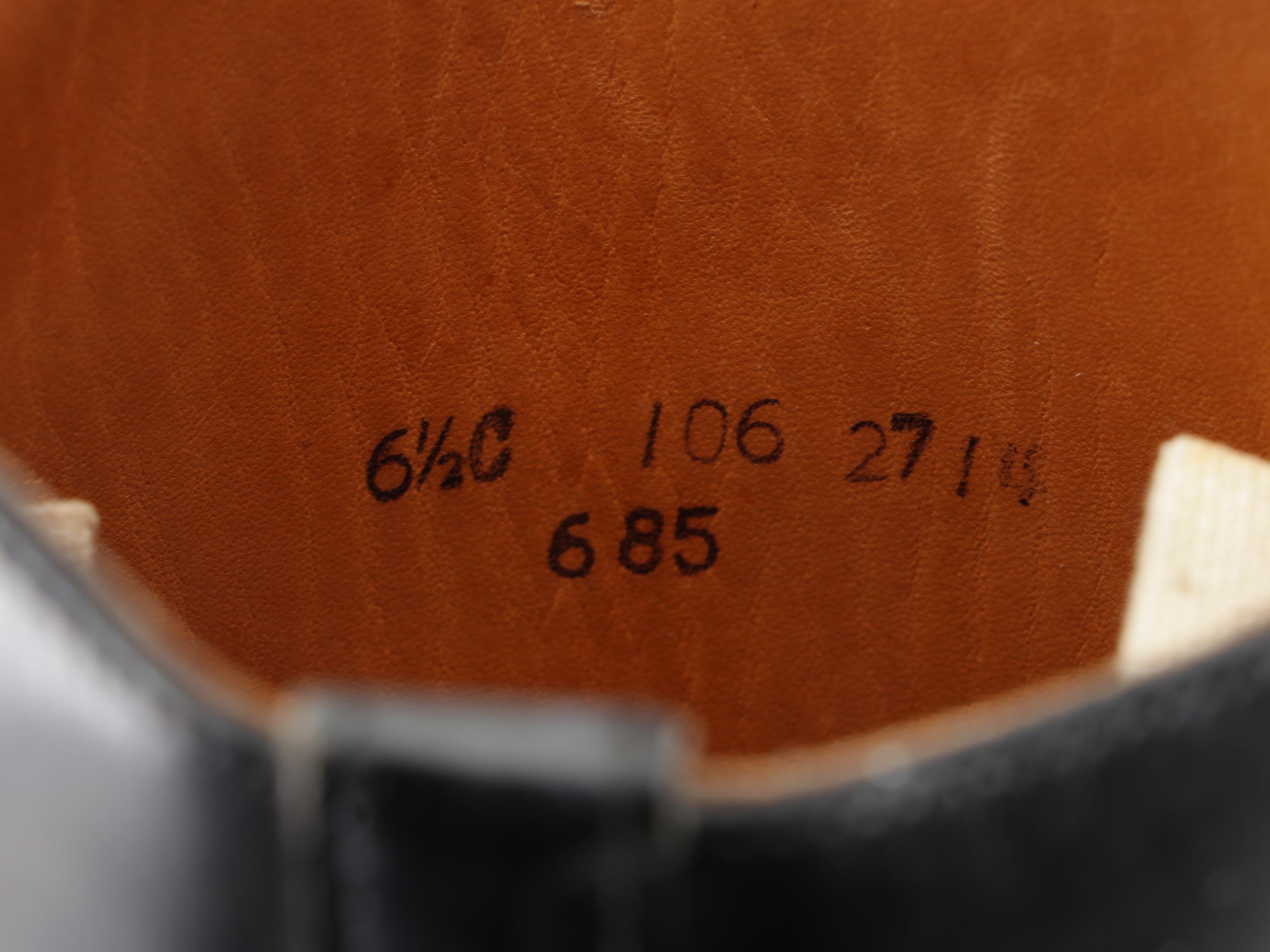 Black Leather Equestrian Style Boots