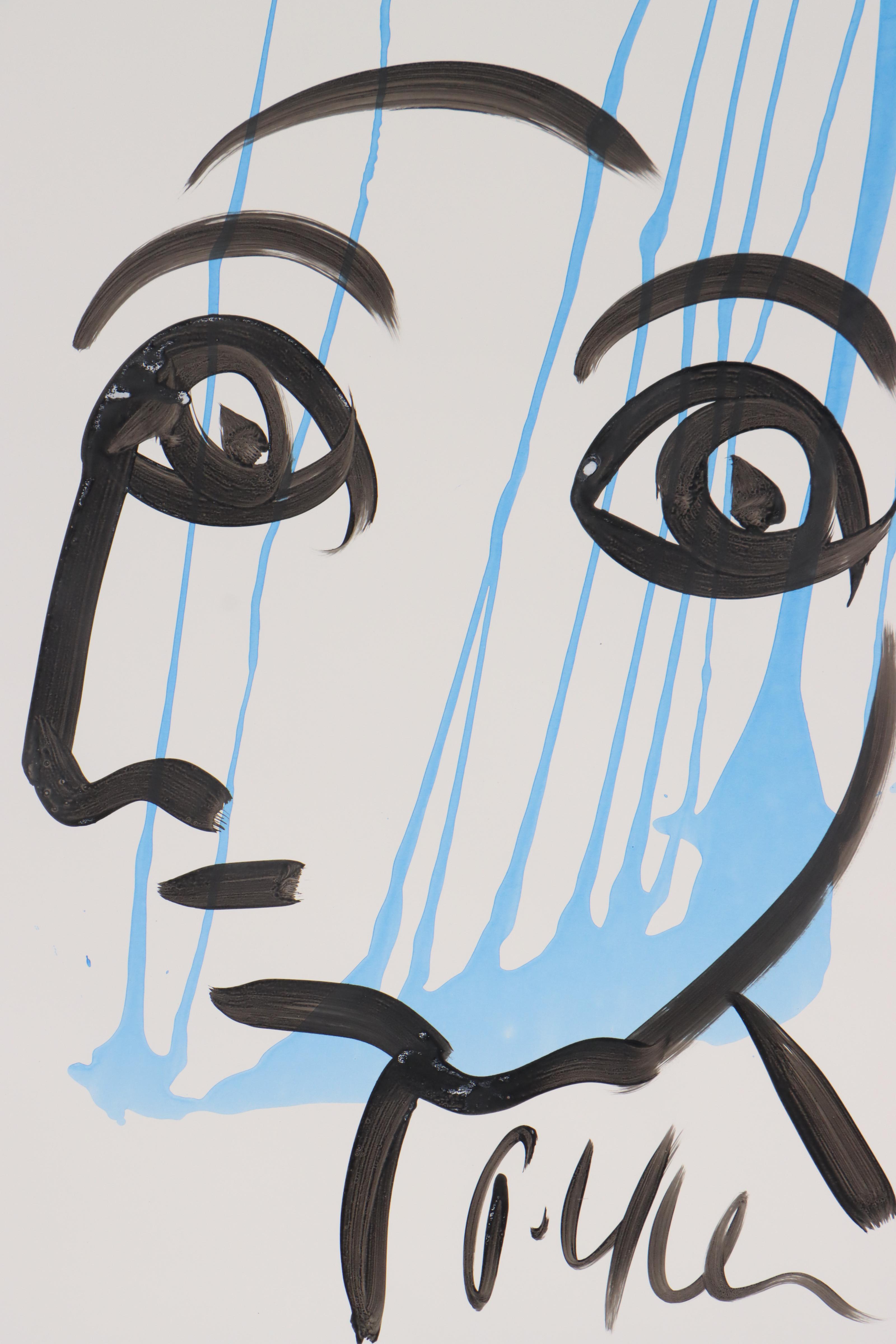 Peter Keil Abstract Acrylic Portrait