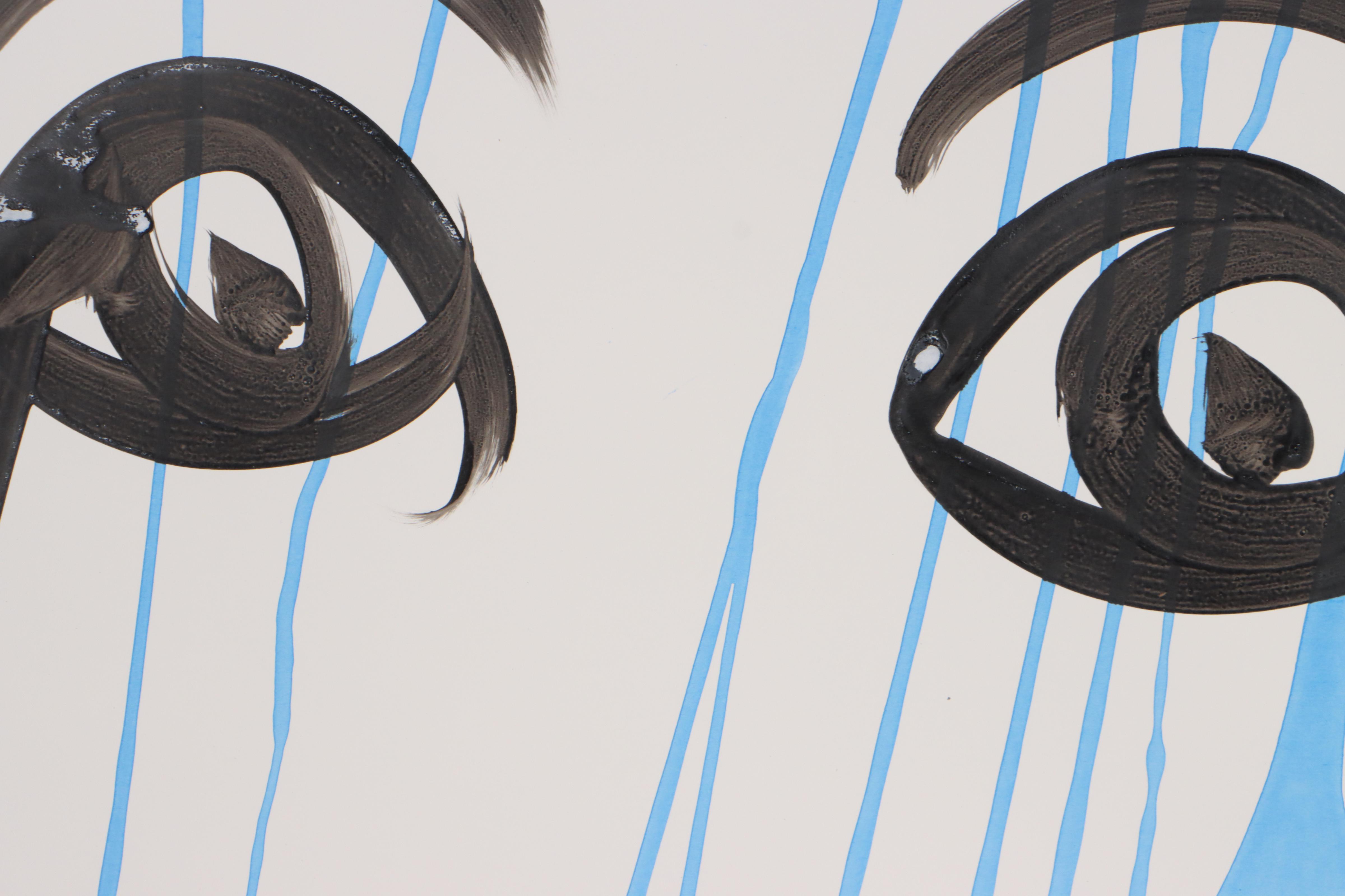 Peter Keil Abstract Acrylic Portrait