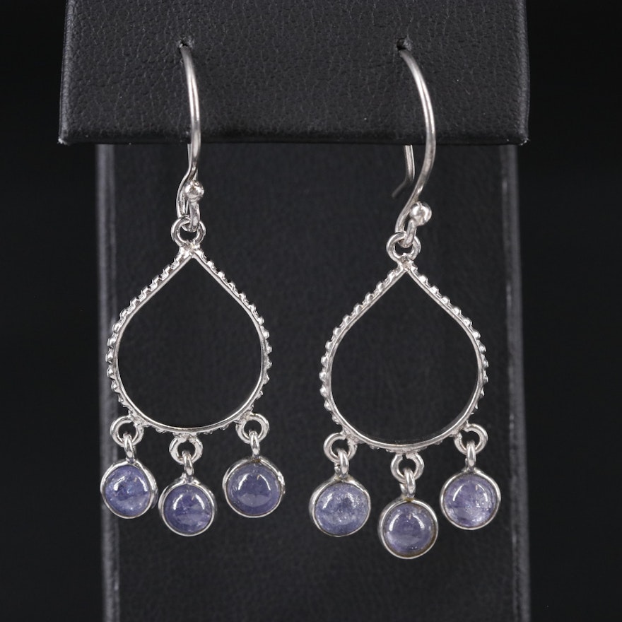 Tanzanite Drop Earrings