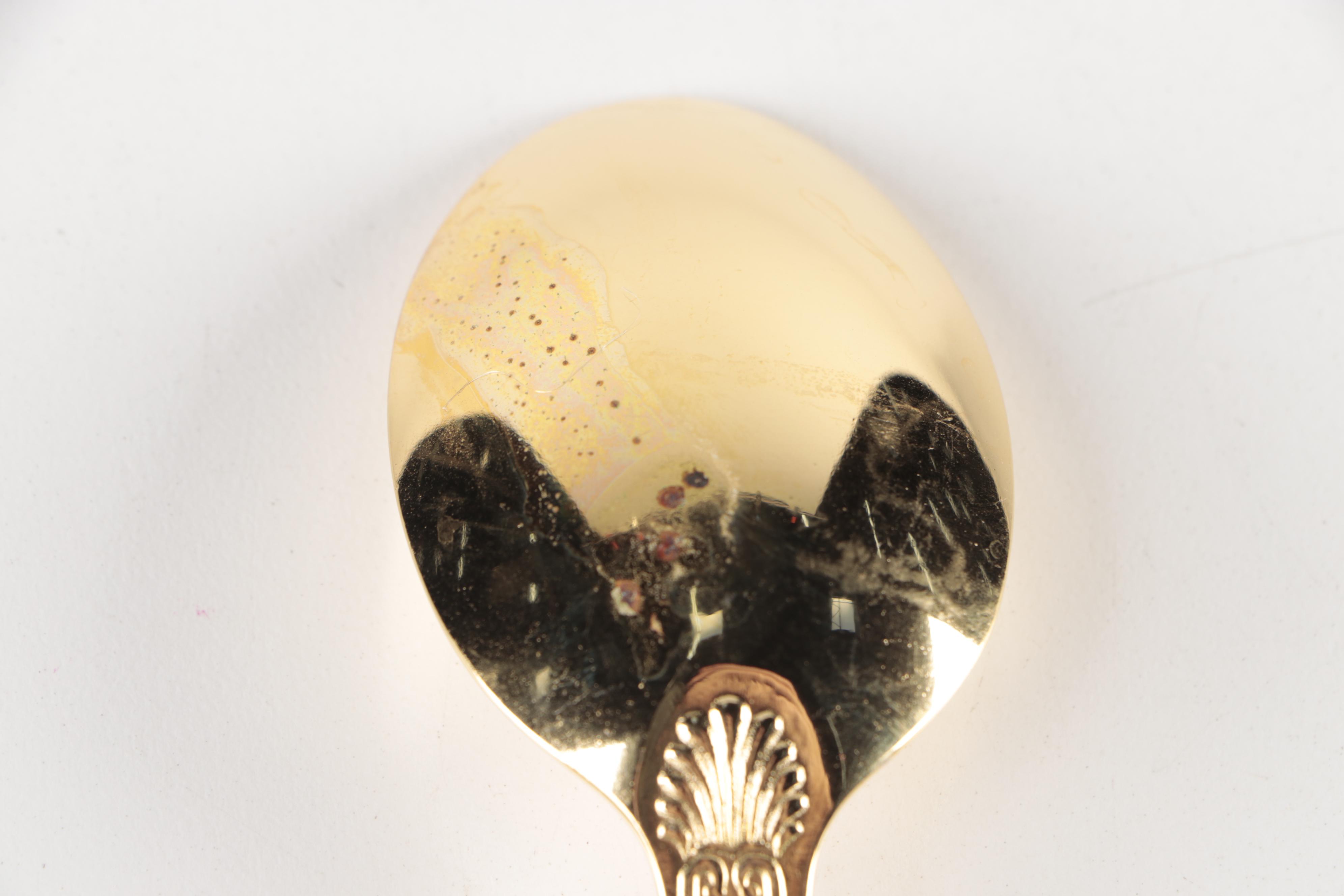 Supreme Cutlery by Towle "Golden London Shell" Stainless Steel Flatware