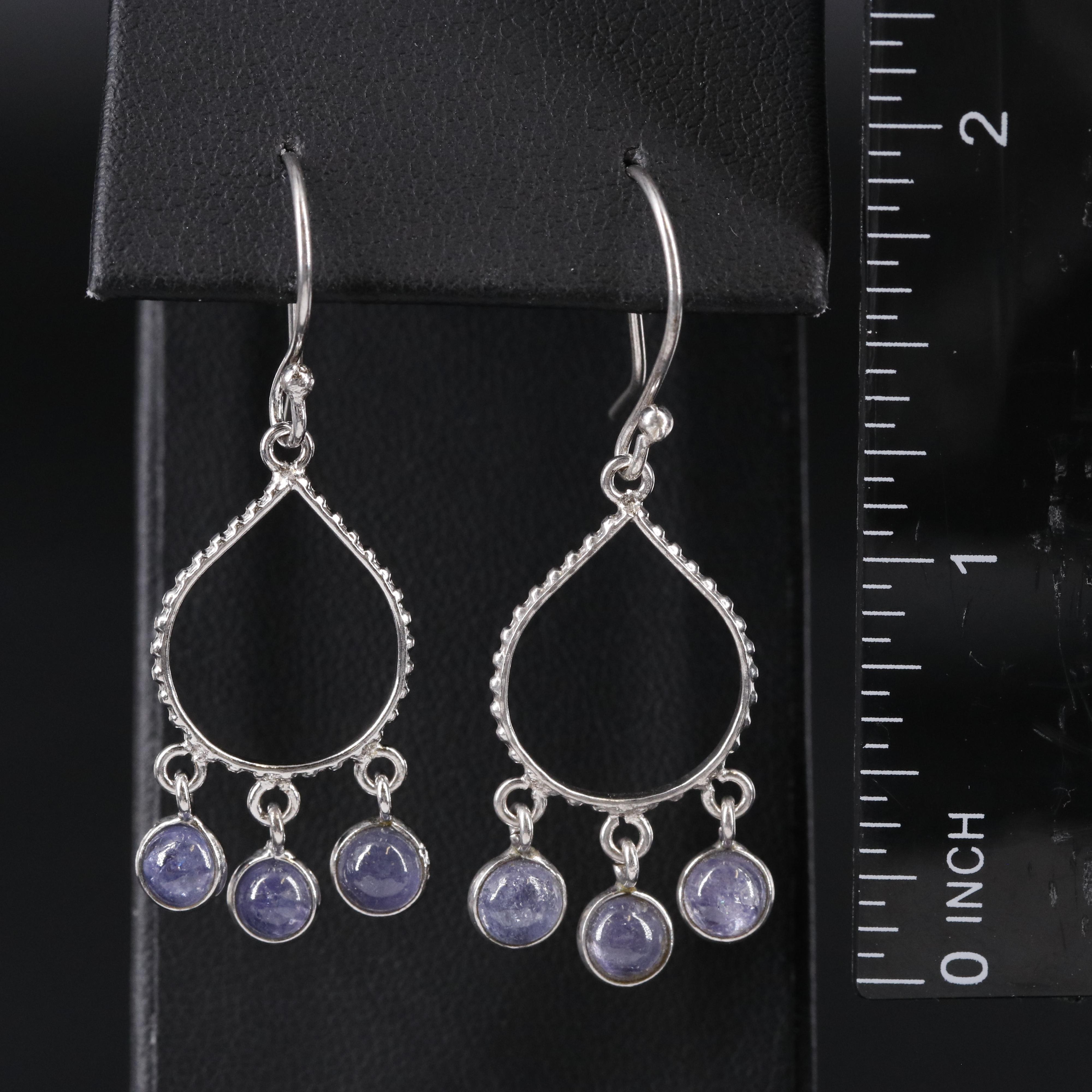 Tanzanite Drop Earrings
