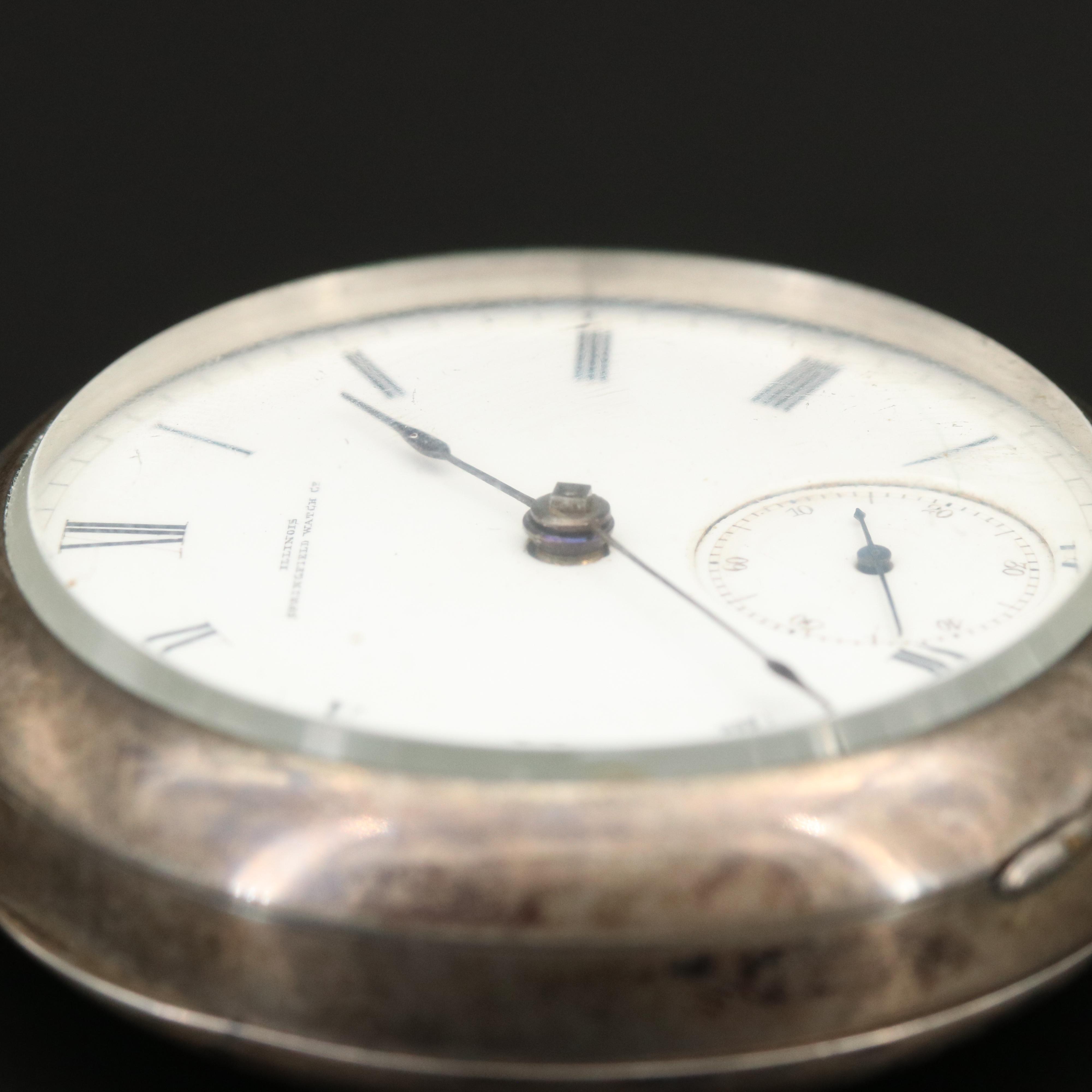 1878 Illinois Springfield Key Set Pocket Watch