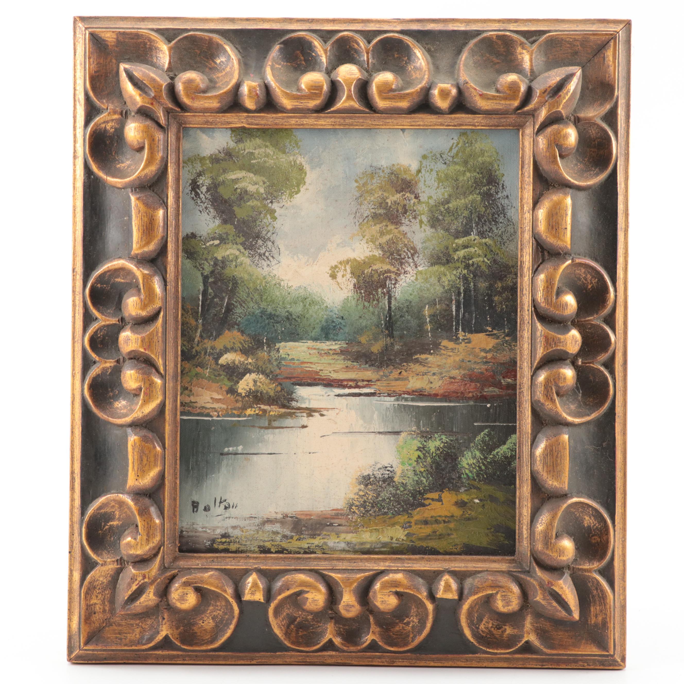 Bolton Idyllic Landscape Oil Painting