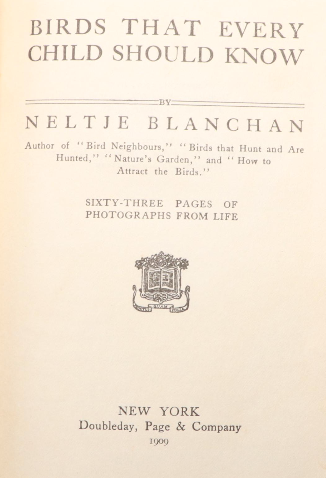 "ECSK Library" Series Including First Editions, 1907–1909