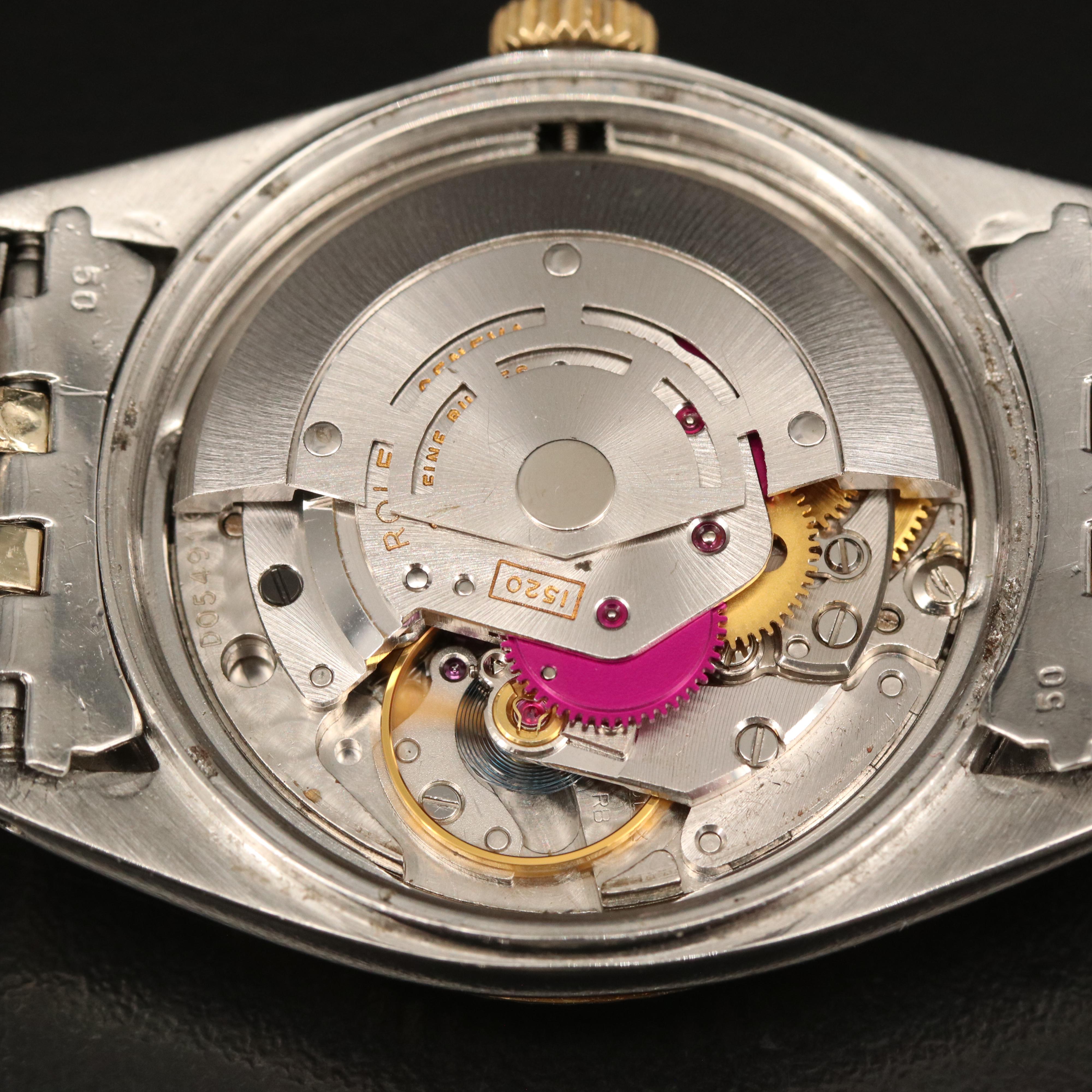 1972 Rolex Oyster Perpetual Datejust 14K and Stainless Steel Watch