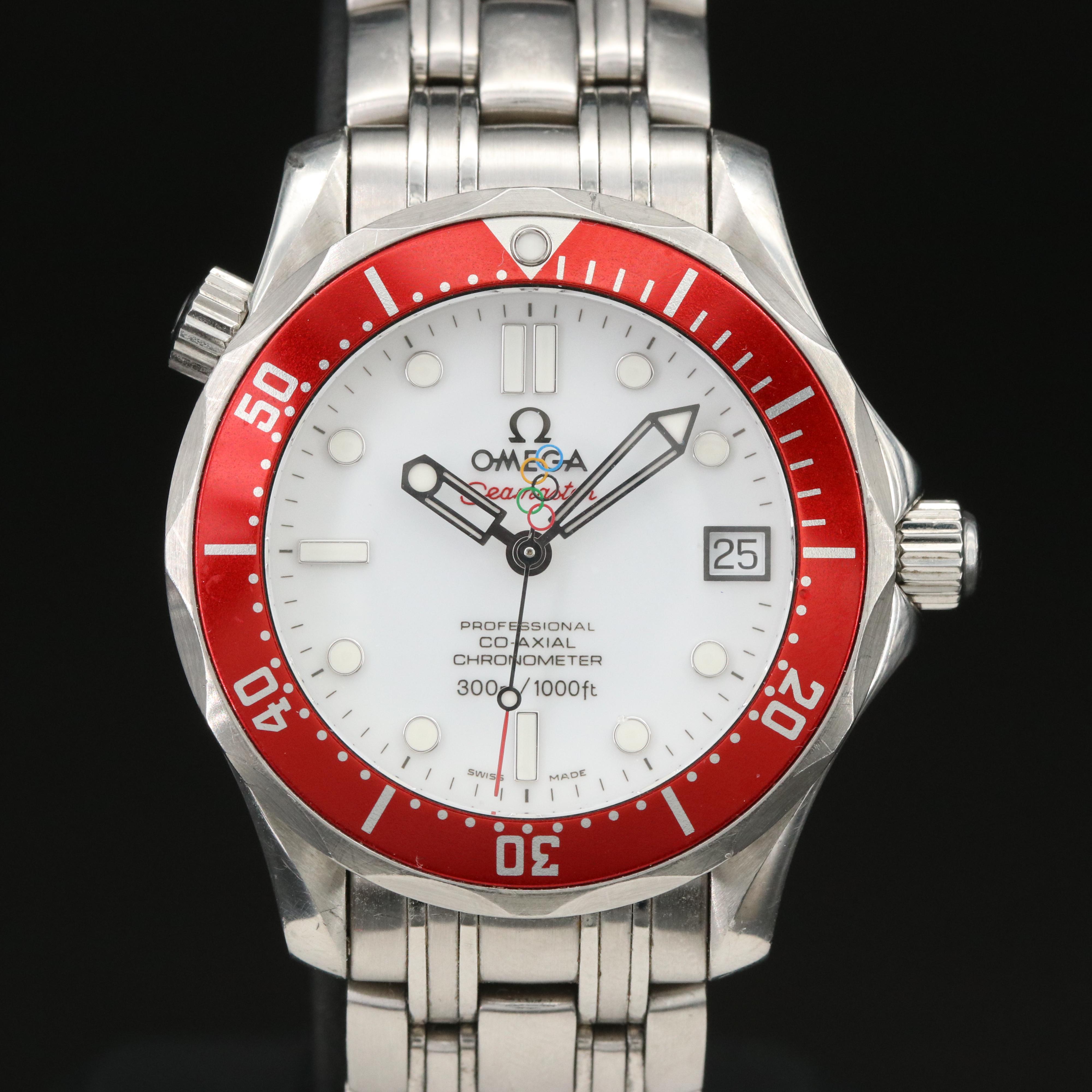 Omega Seamaster Limited Edition Vancouver 2010 Olympic Tribute Watch