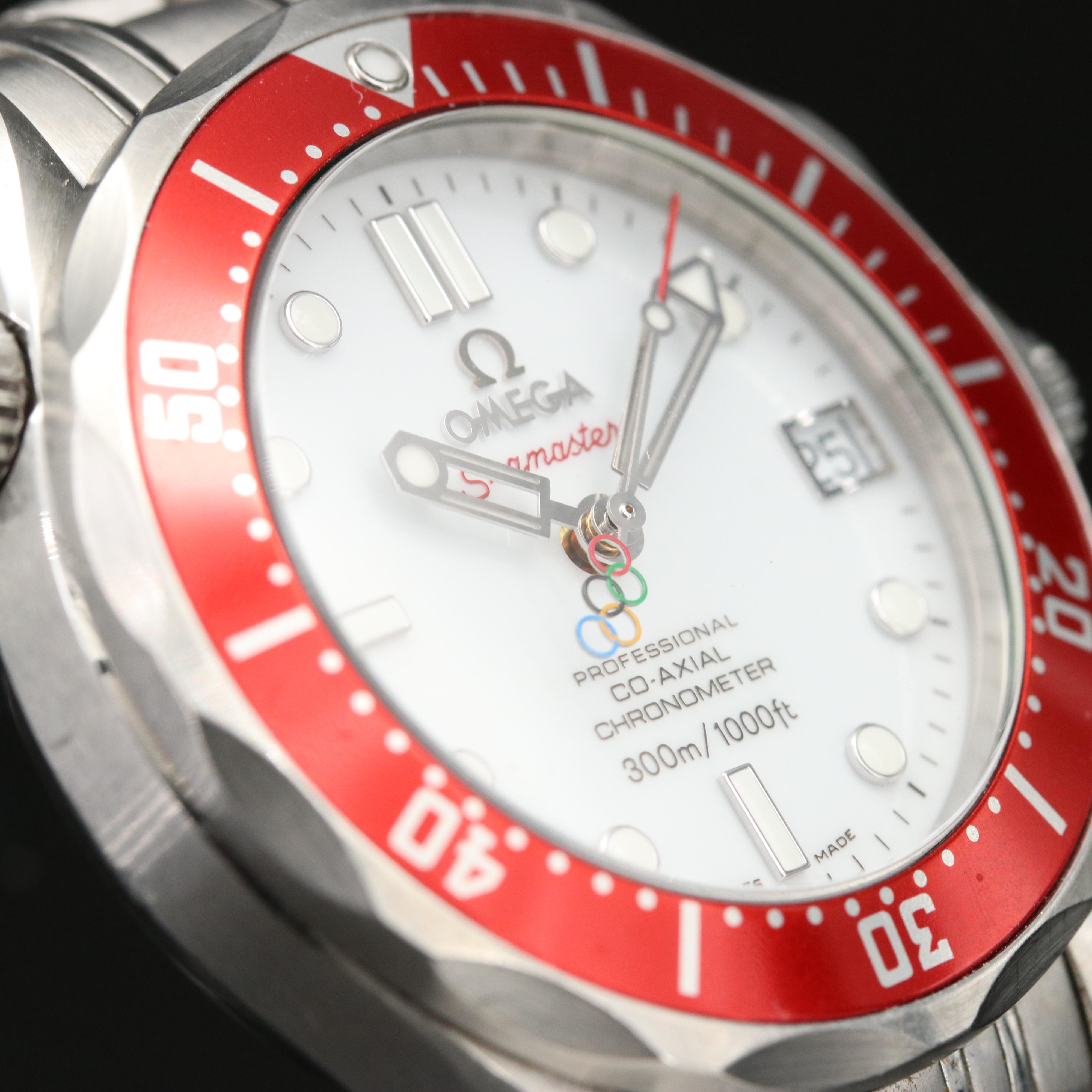 Omega Seamaster Limited Edition Vancouver 2010 Olympic Tribute Watch