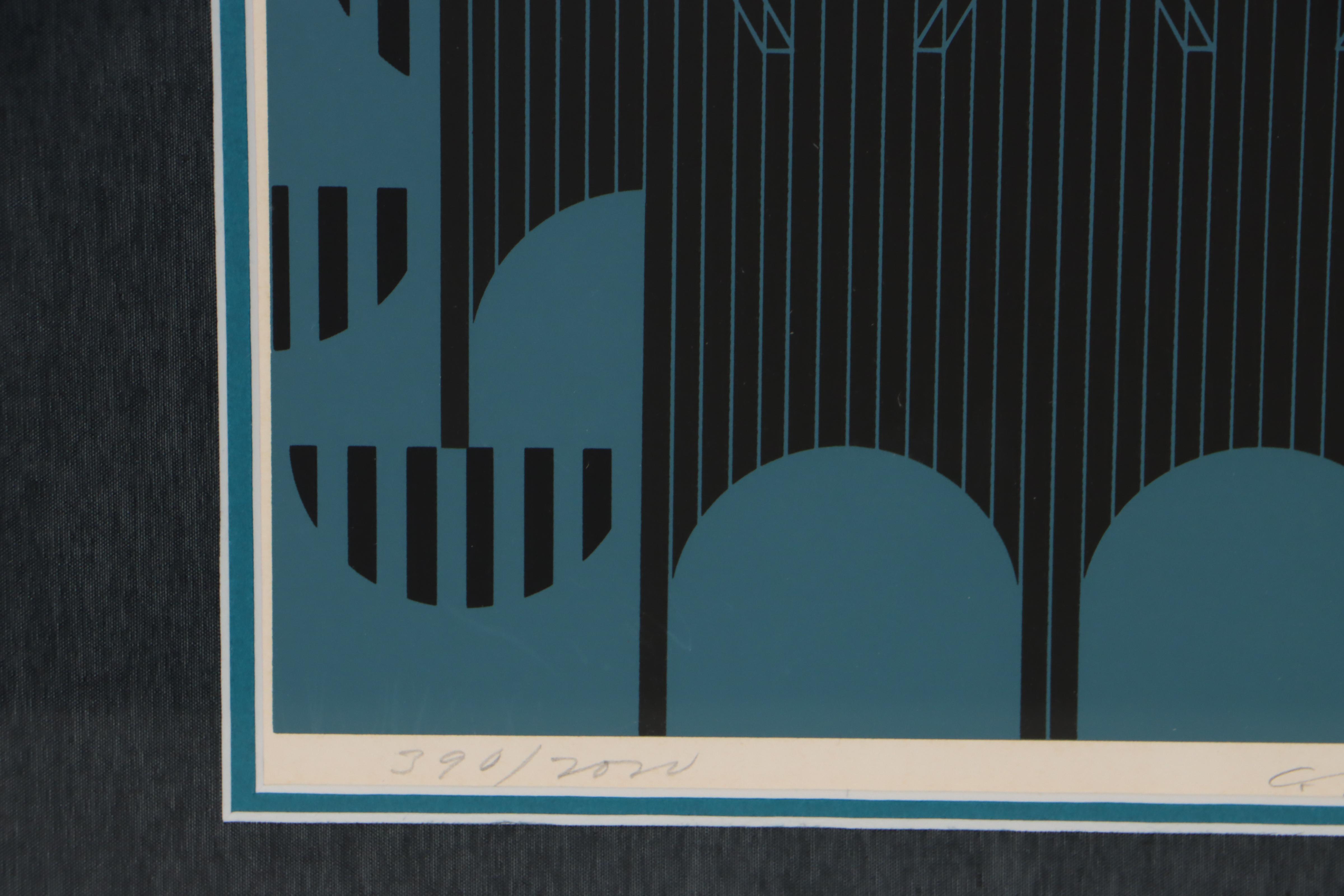 Charley Harper Serigraph "Raccpack," 1975