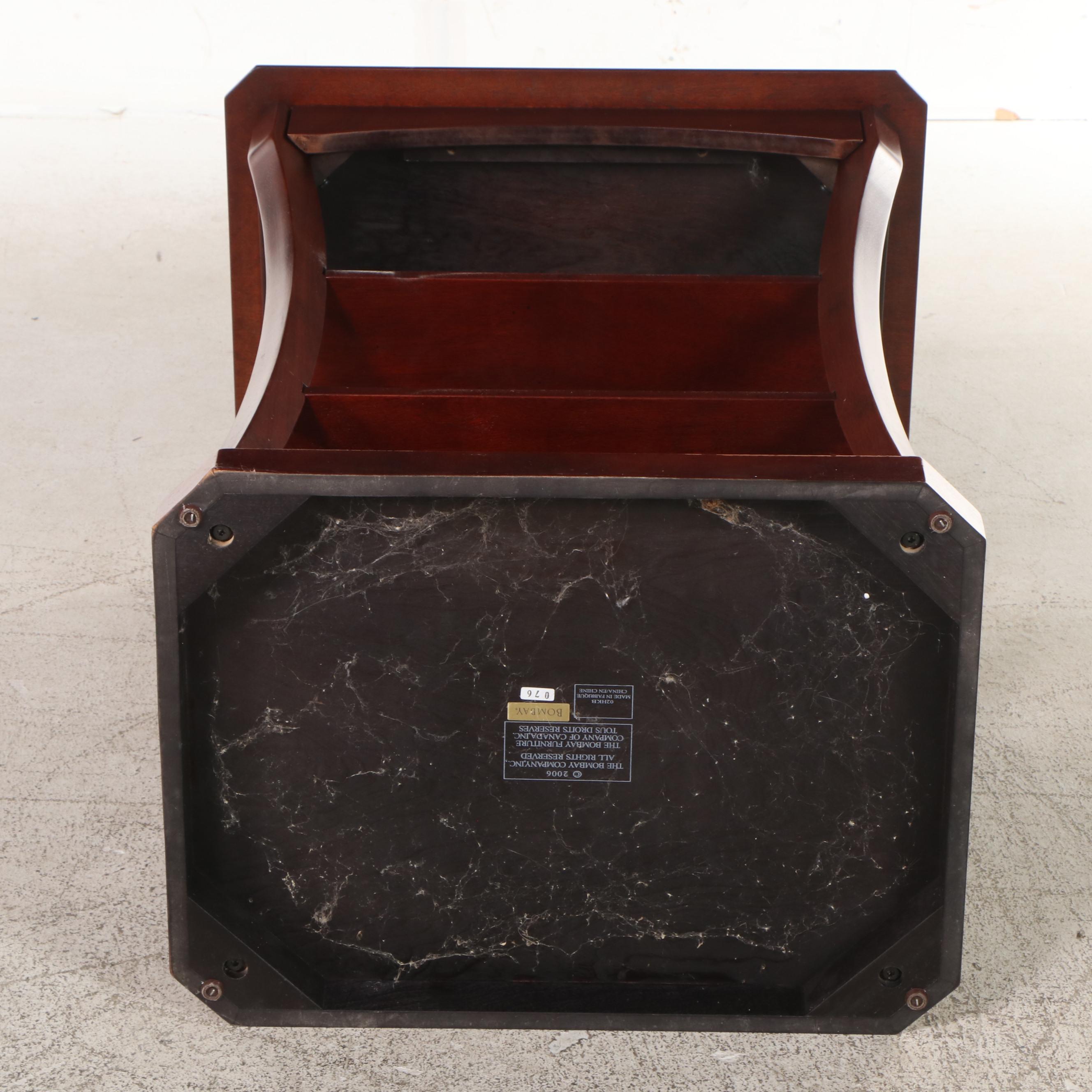 The Bombay Company Classical Style Mahogany Four-Tier Side Table