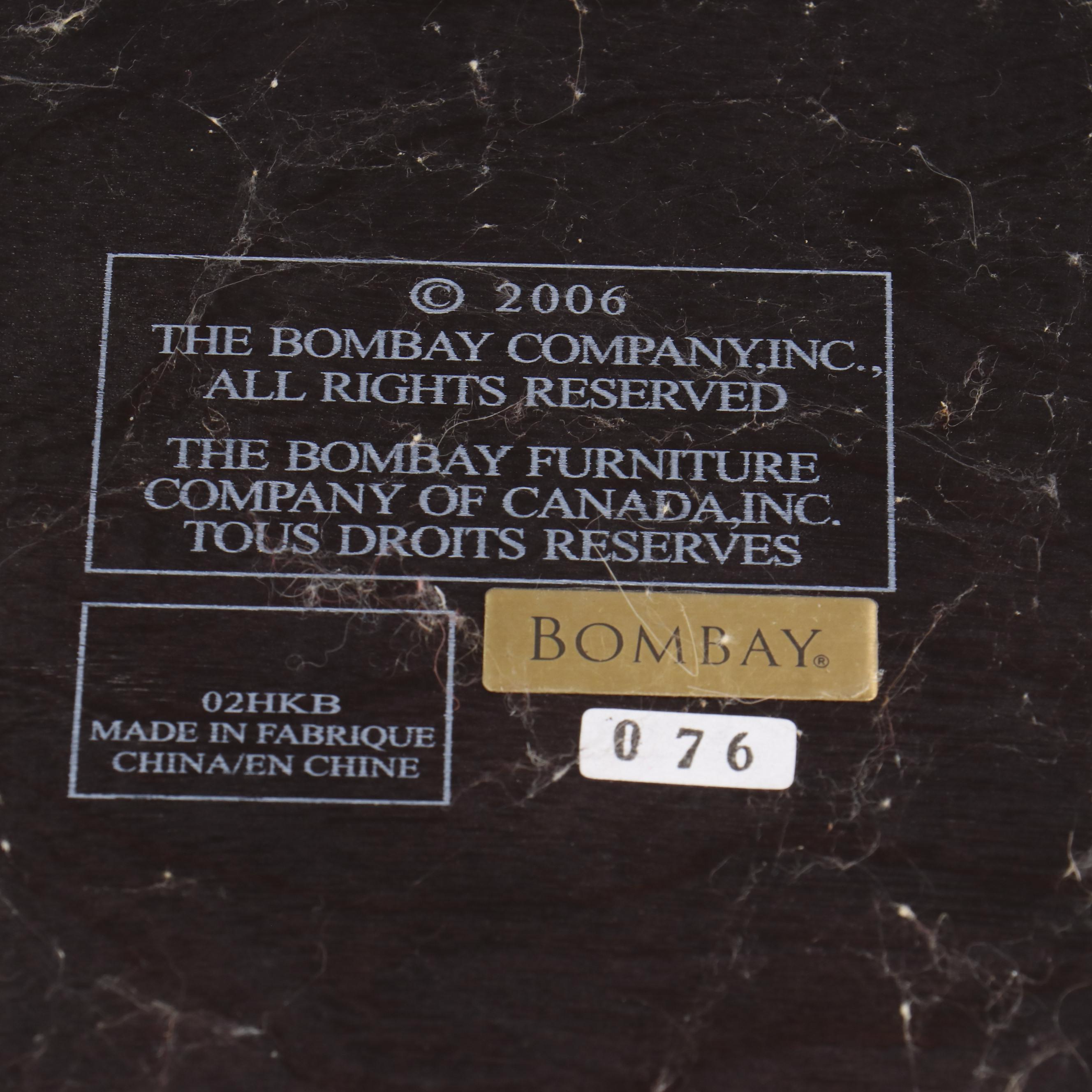 The Bombay Company Classical Style Mahogany Four-Tier Side Table