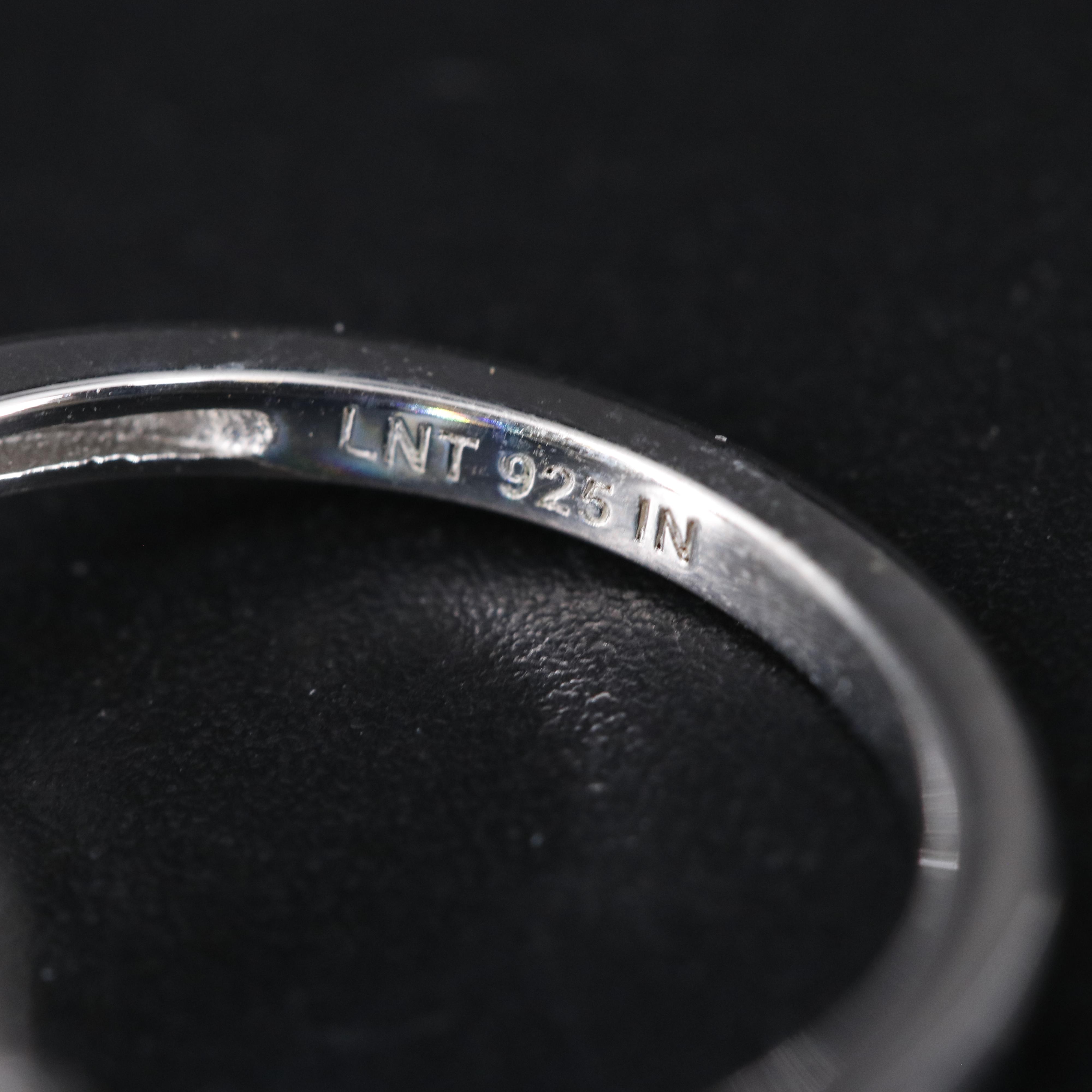 Sterling Silver Aquamarine Ring