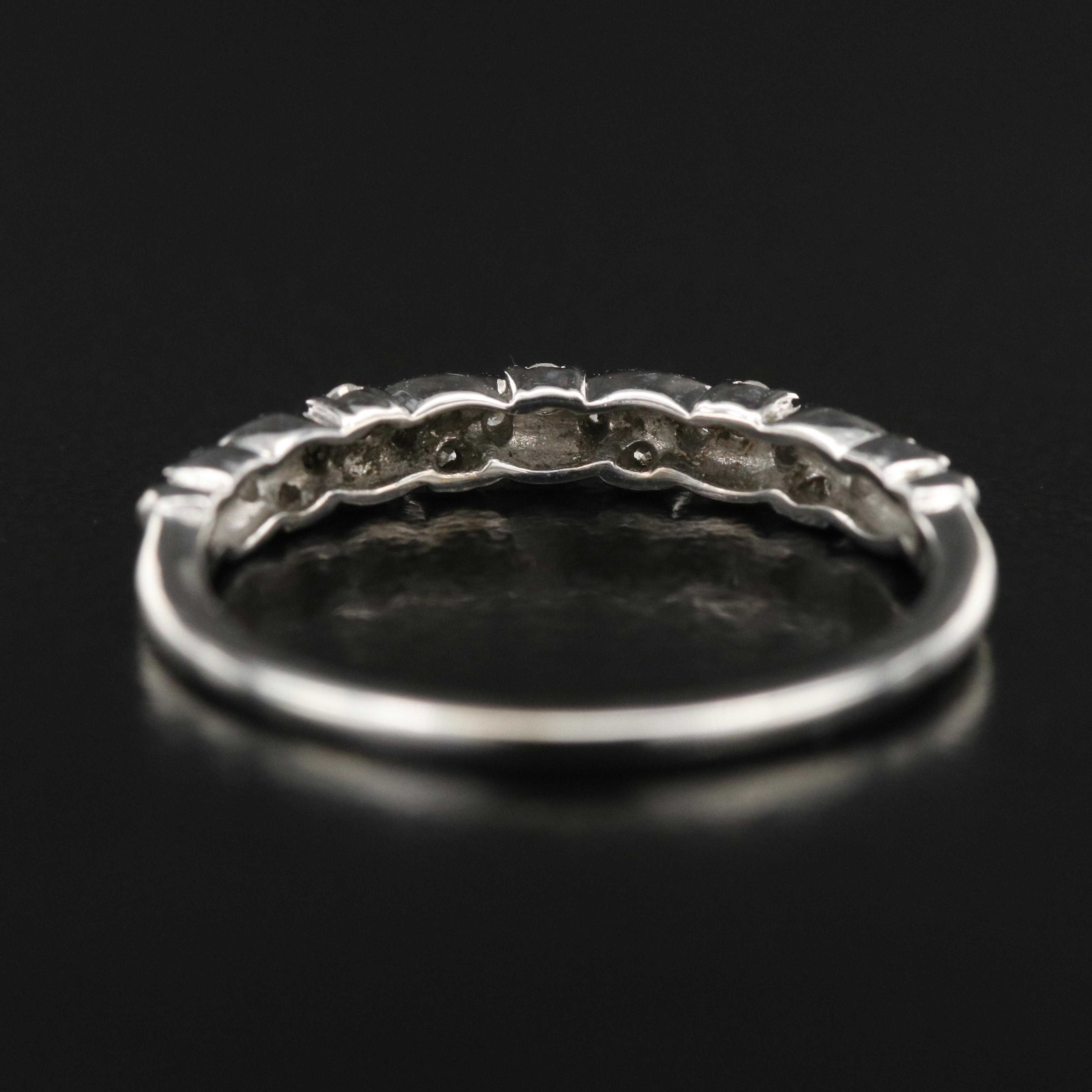 10K 0.12 CTW Diamond Band