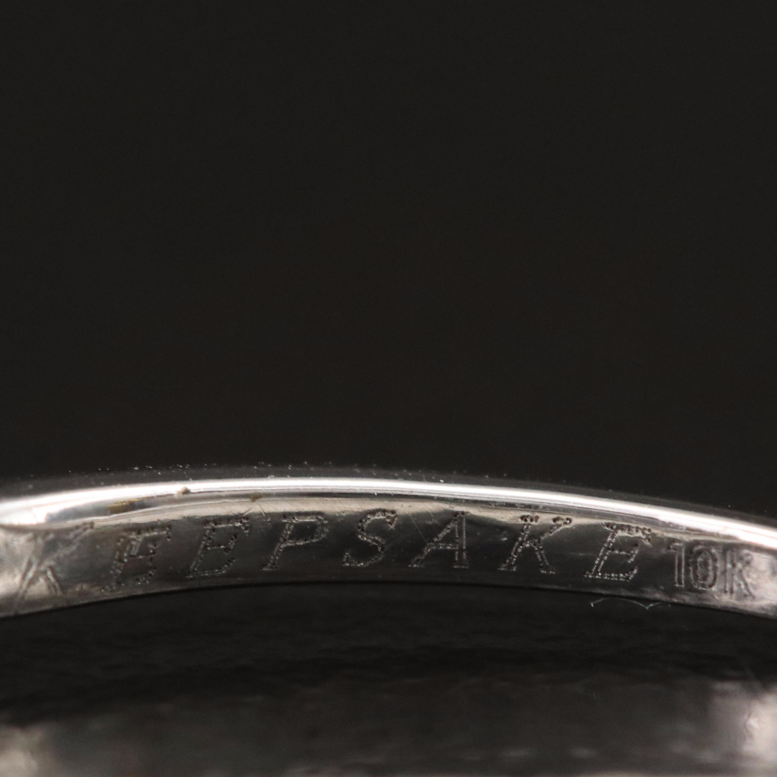 10K 0.12 CTW Diamond Band