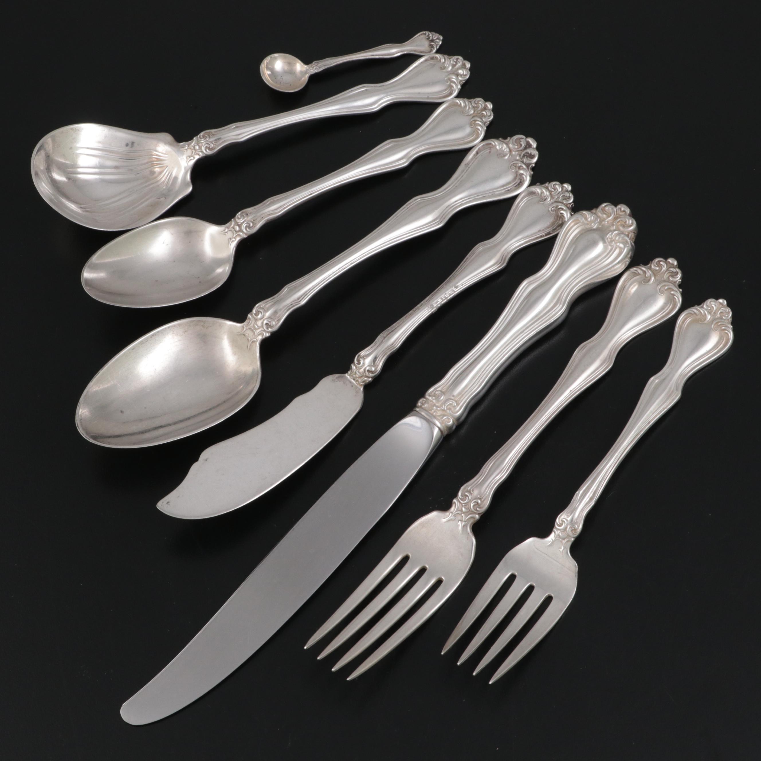 Westmorland "George & Martha Washington" Sterling Silver Flatware