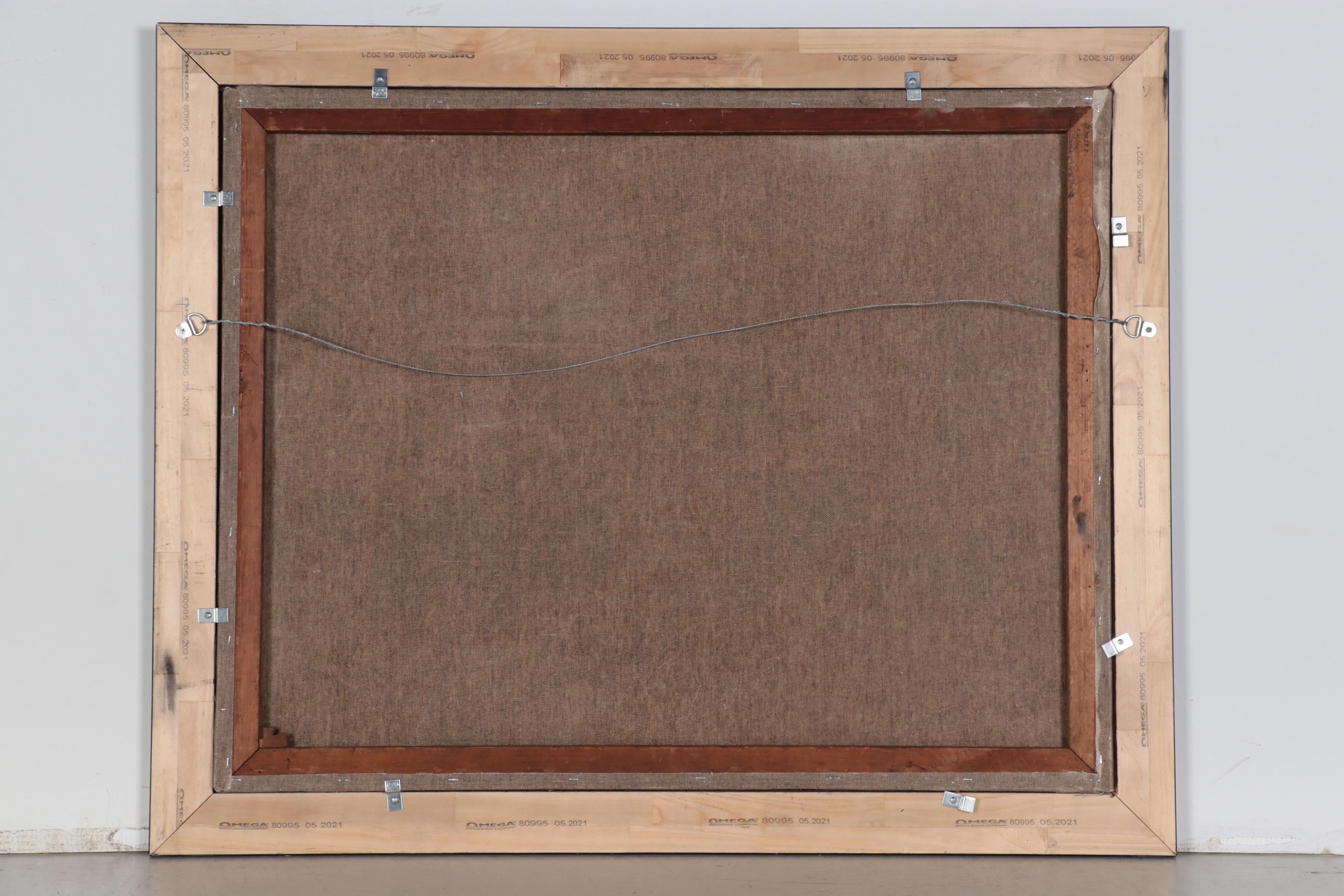 Grisaille Oil Painting for Aetna Insurance Advertisement, Circa 1924