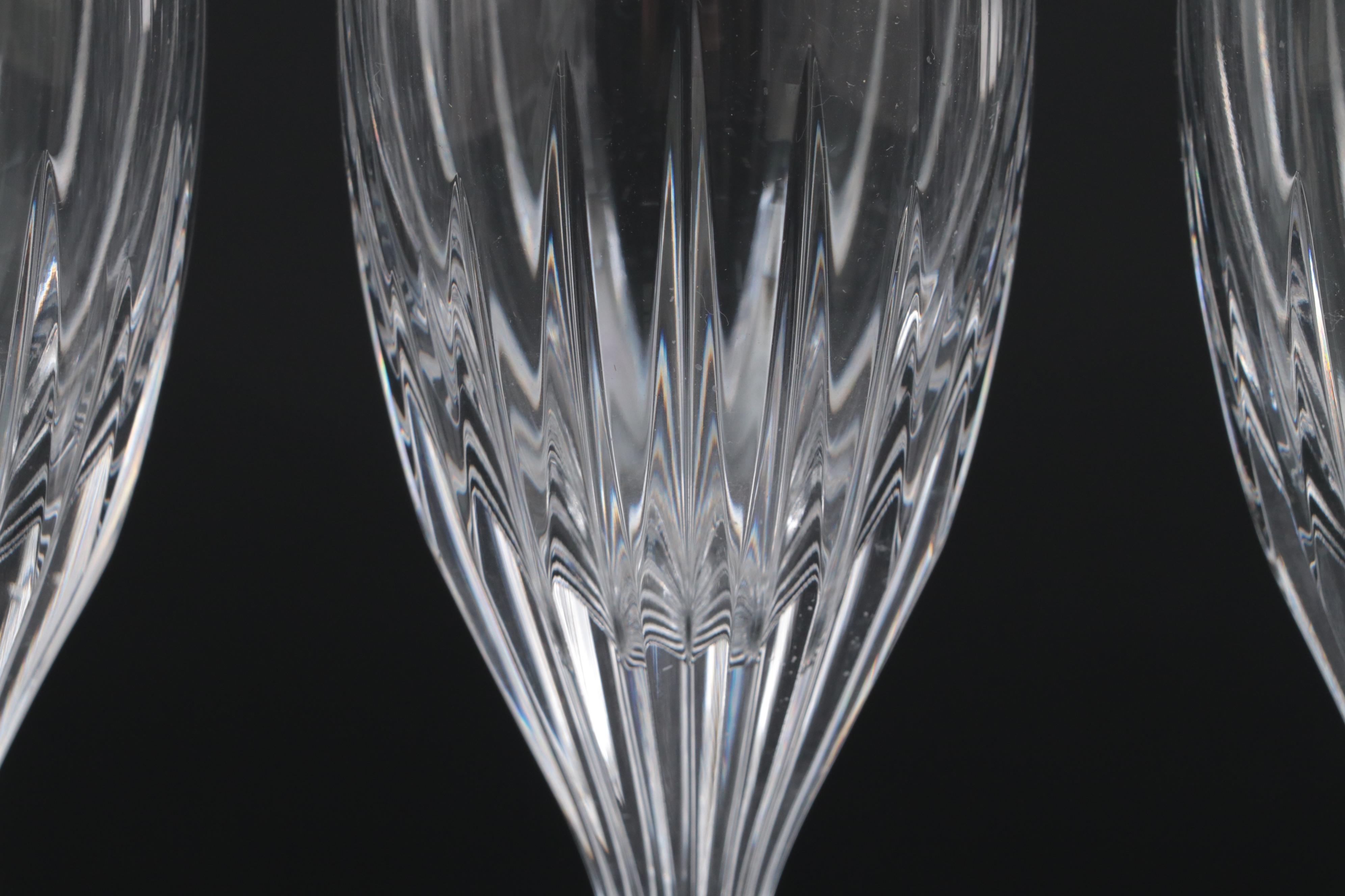 Baccarat Crystal "Masséna" Champagne Flutes