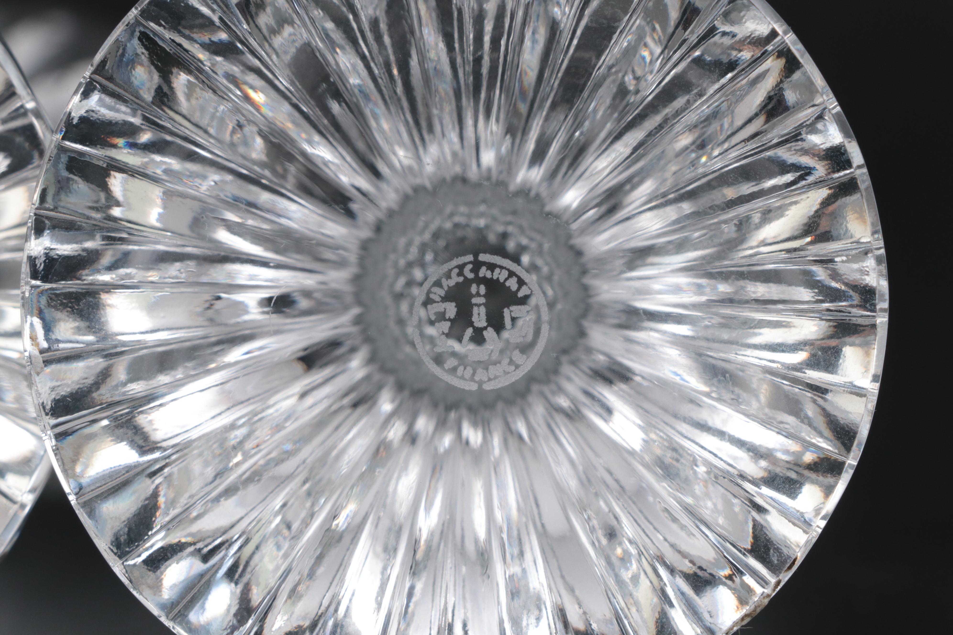 Baccarat Crystal "Masséna" Champagne Flutes