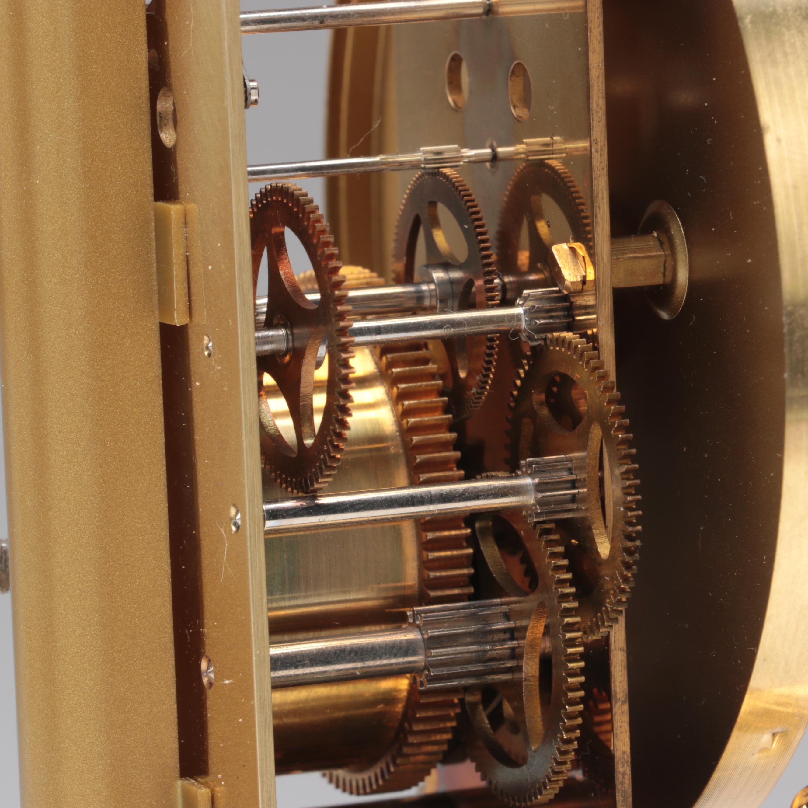 Welby German Gold Tone Anniversary Clock