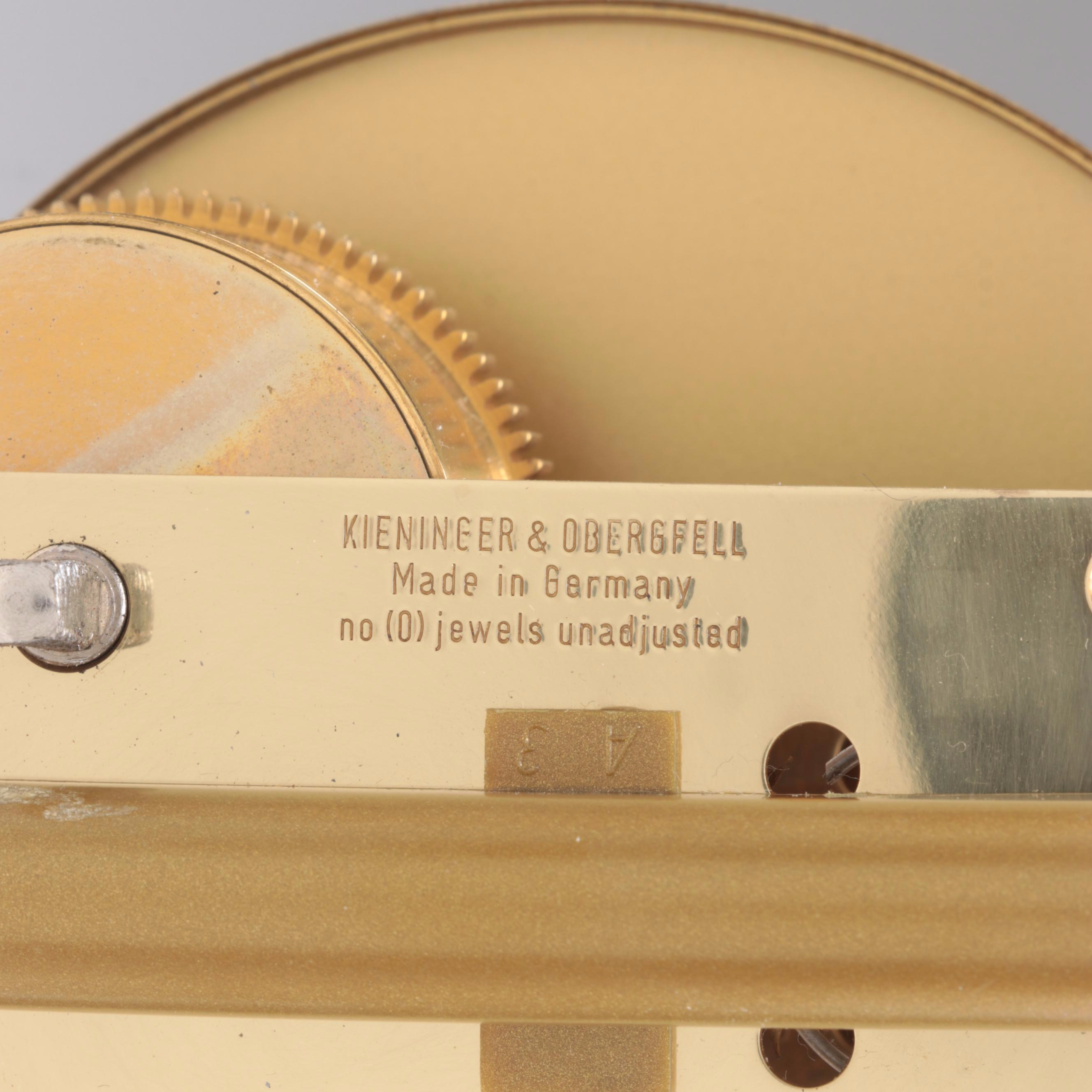 Welby German Gold Tone Anniversary Clock