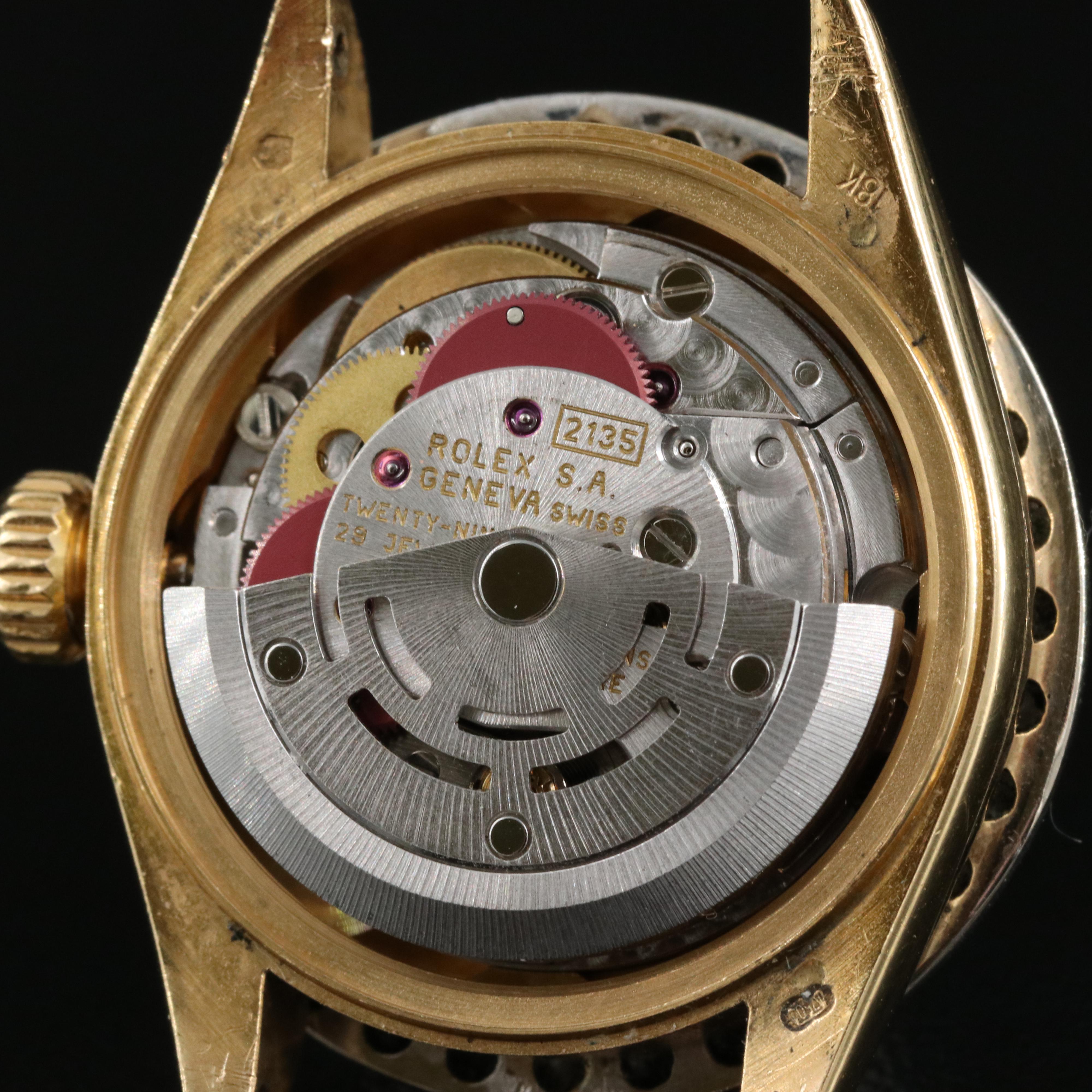 1996 Rolex Presidential Datejust 1.44 CTW Diamond Bezel and 18K Watch