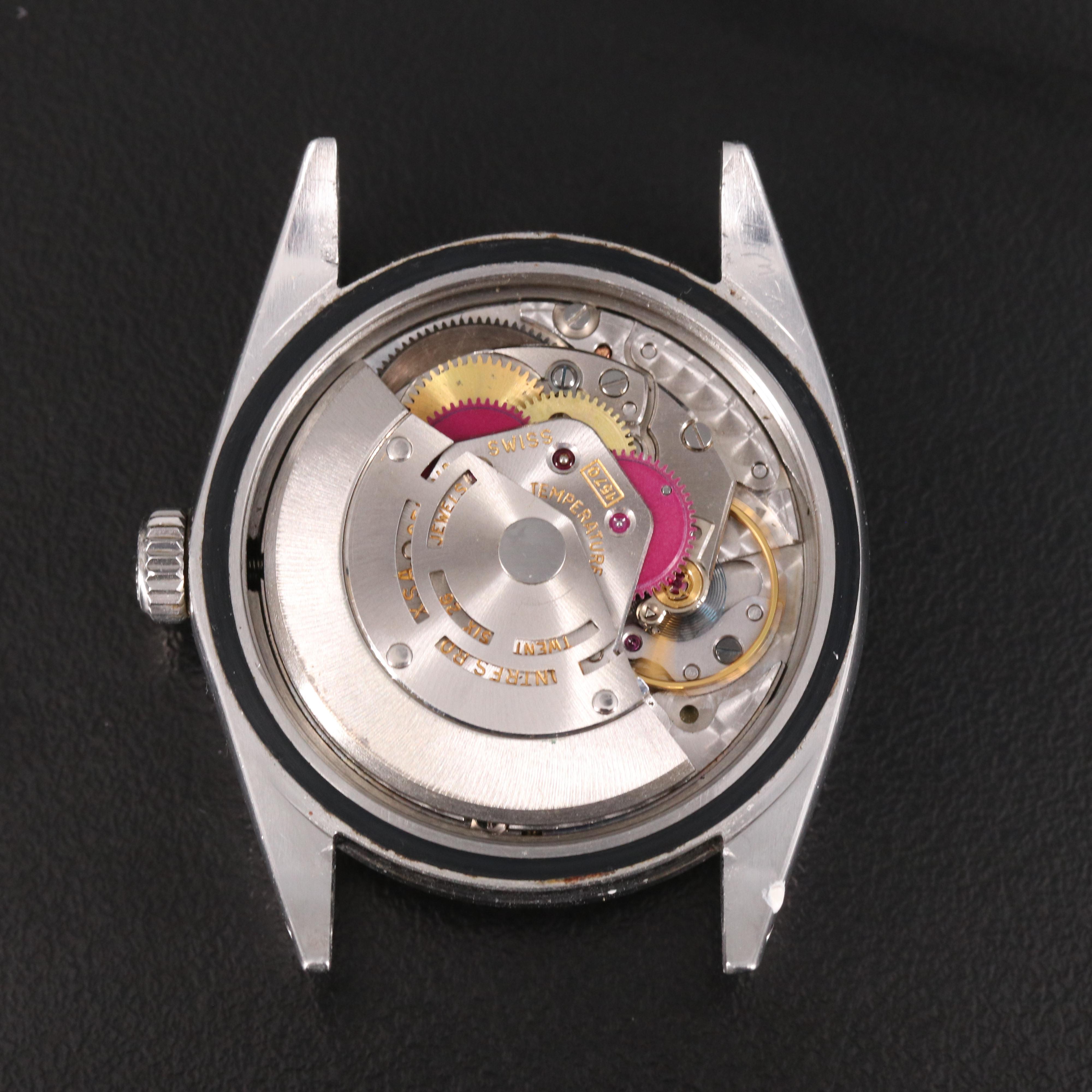 1965 Rolex Model 1016 Oyster Perpetual Explorer Stainless Steel Watch