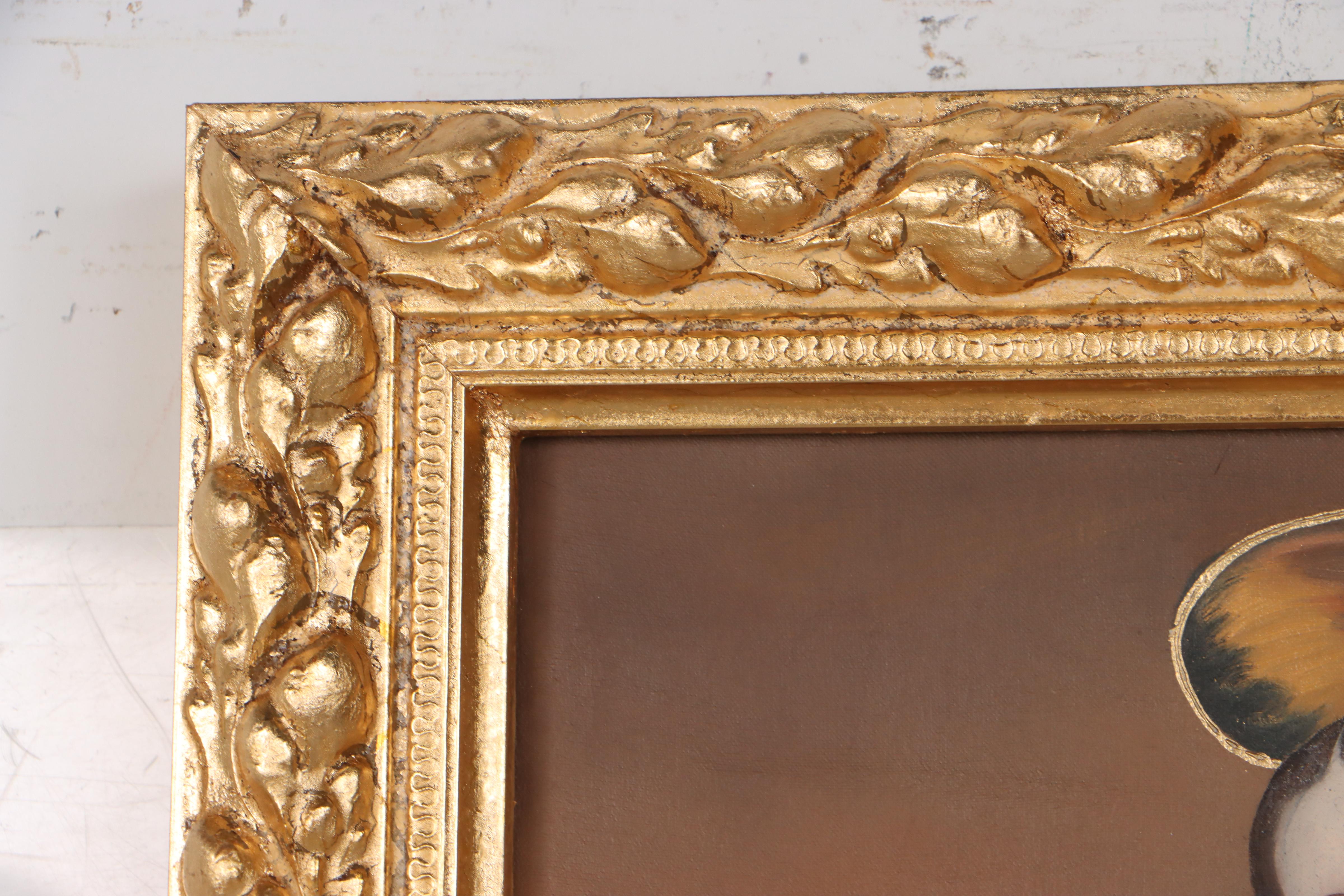 Cuzco School Style Icon Oil Painting of Michael the Archangel